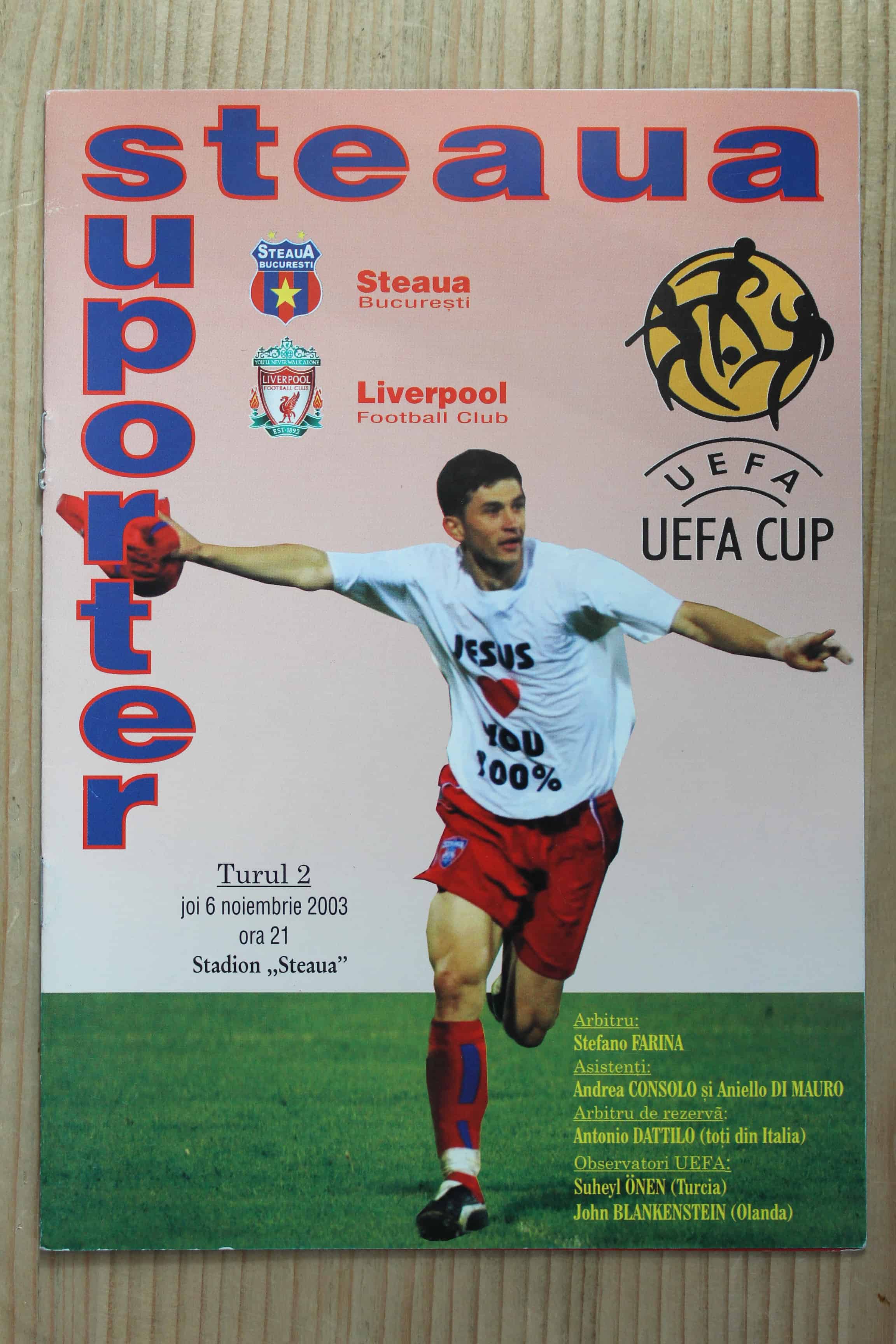 Steaua Bucharest v Liverpool FC