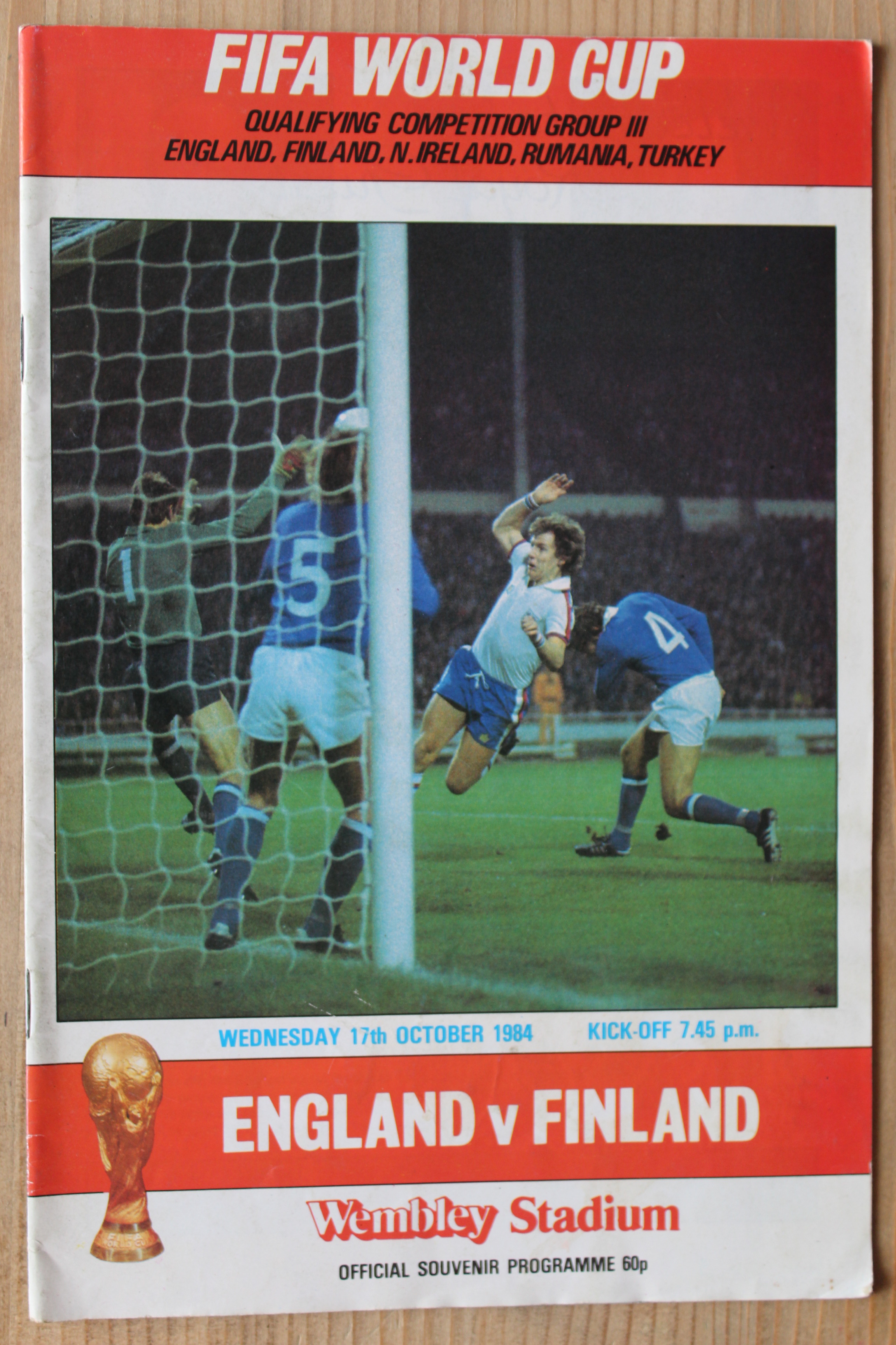 England v Finland