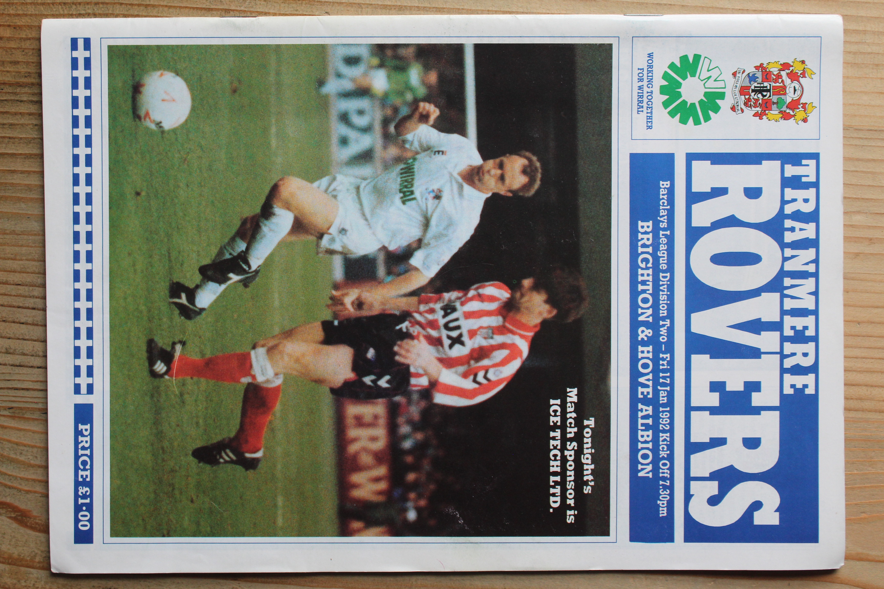 Tranmere Rovers FC v Brighton & Hove Albion FC