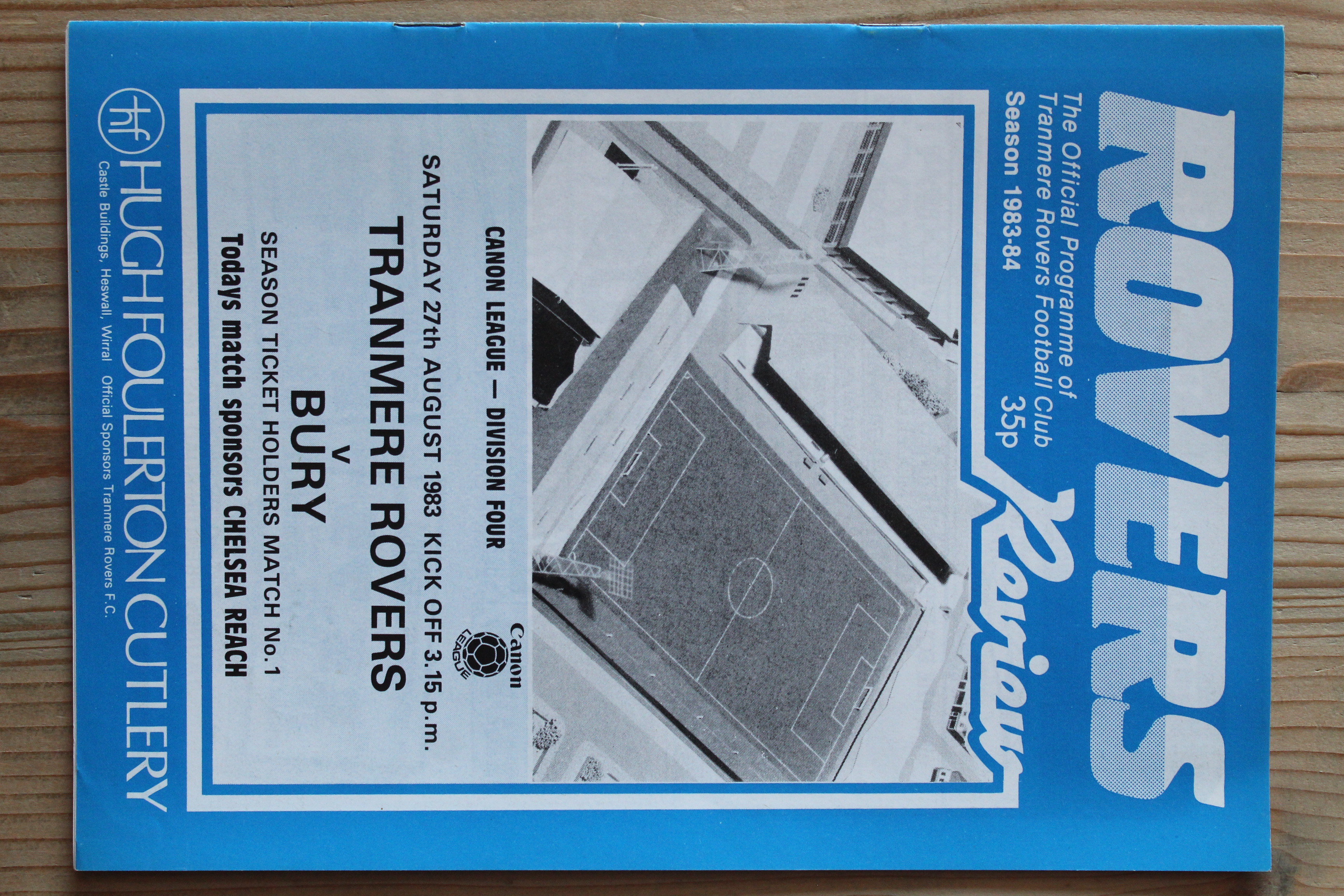 Tranmere Rovers FC v Bury FC