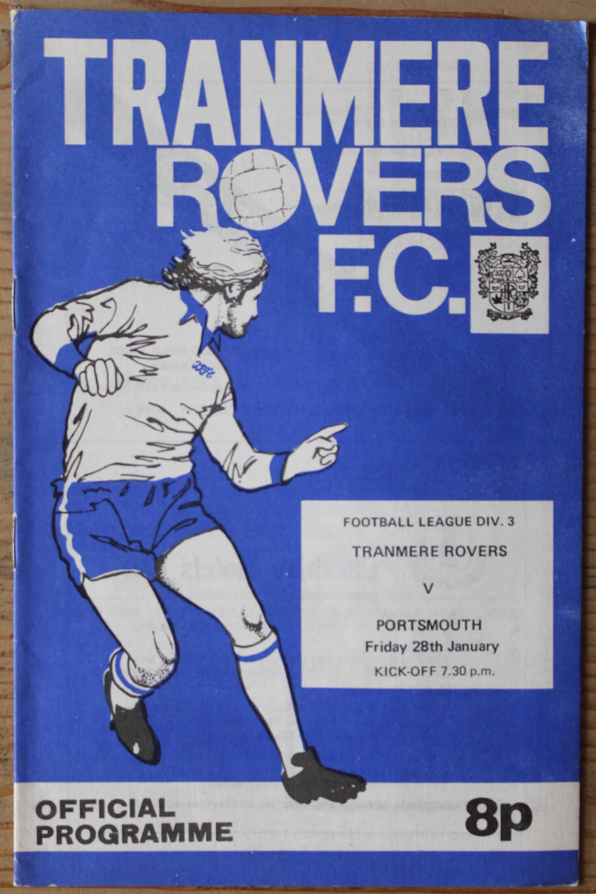 Tranmere Rovers FC v Portsmouth FC