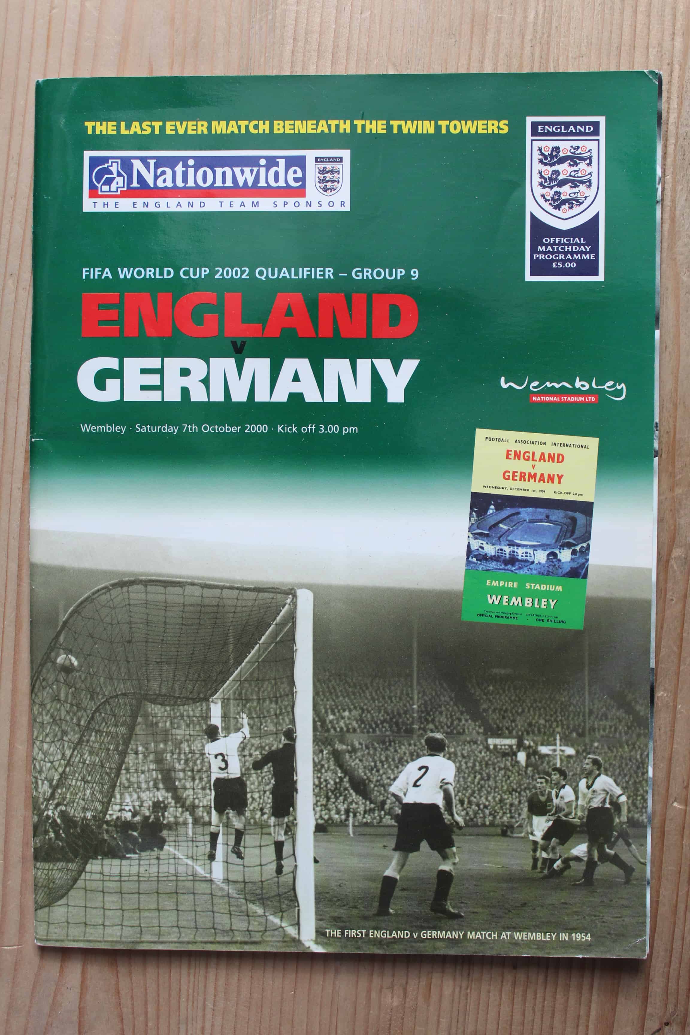 England v Germany