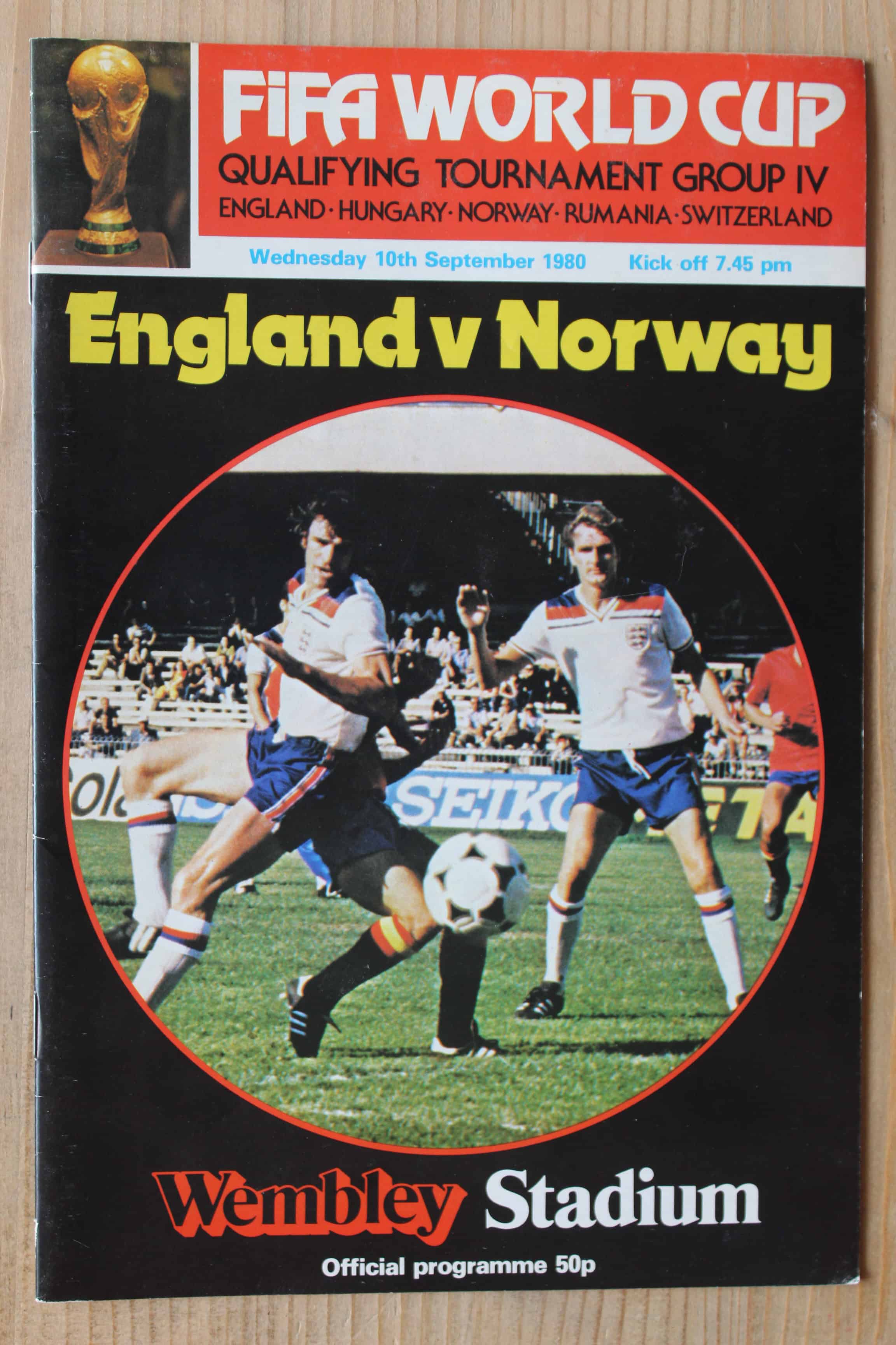 England v Norway