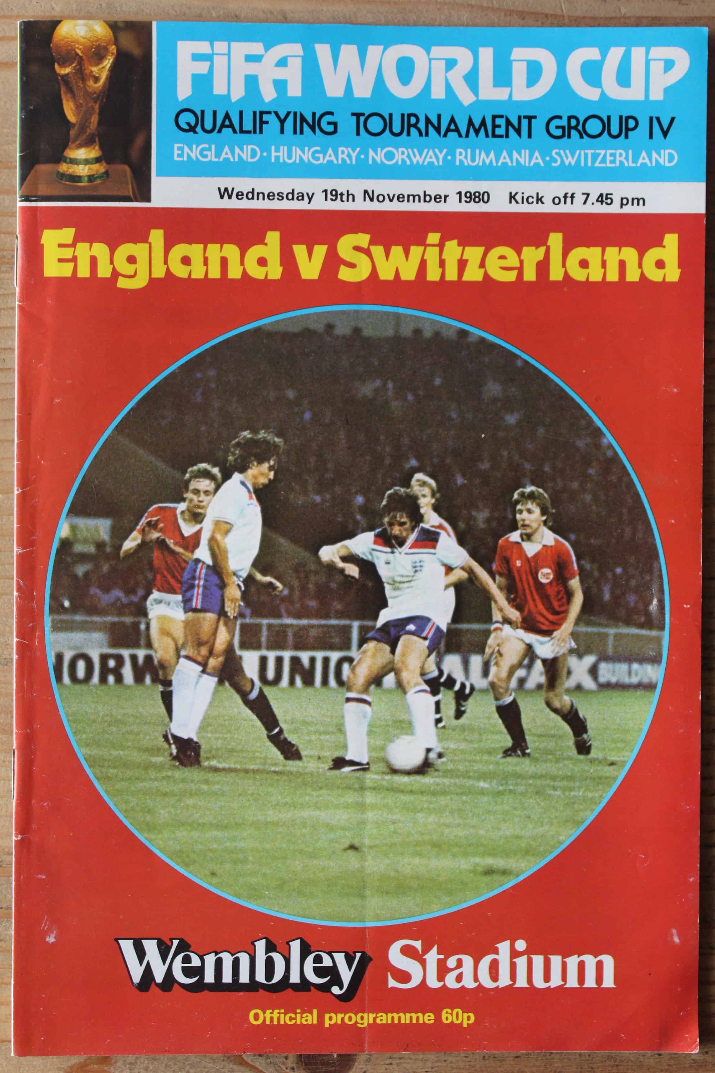 England v Switzerland