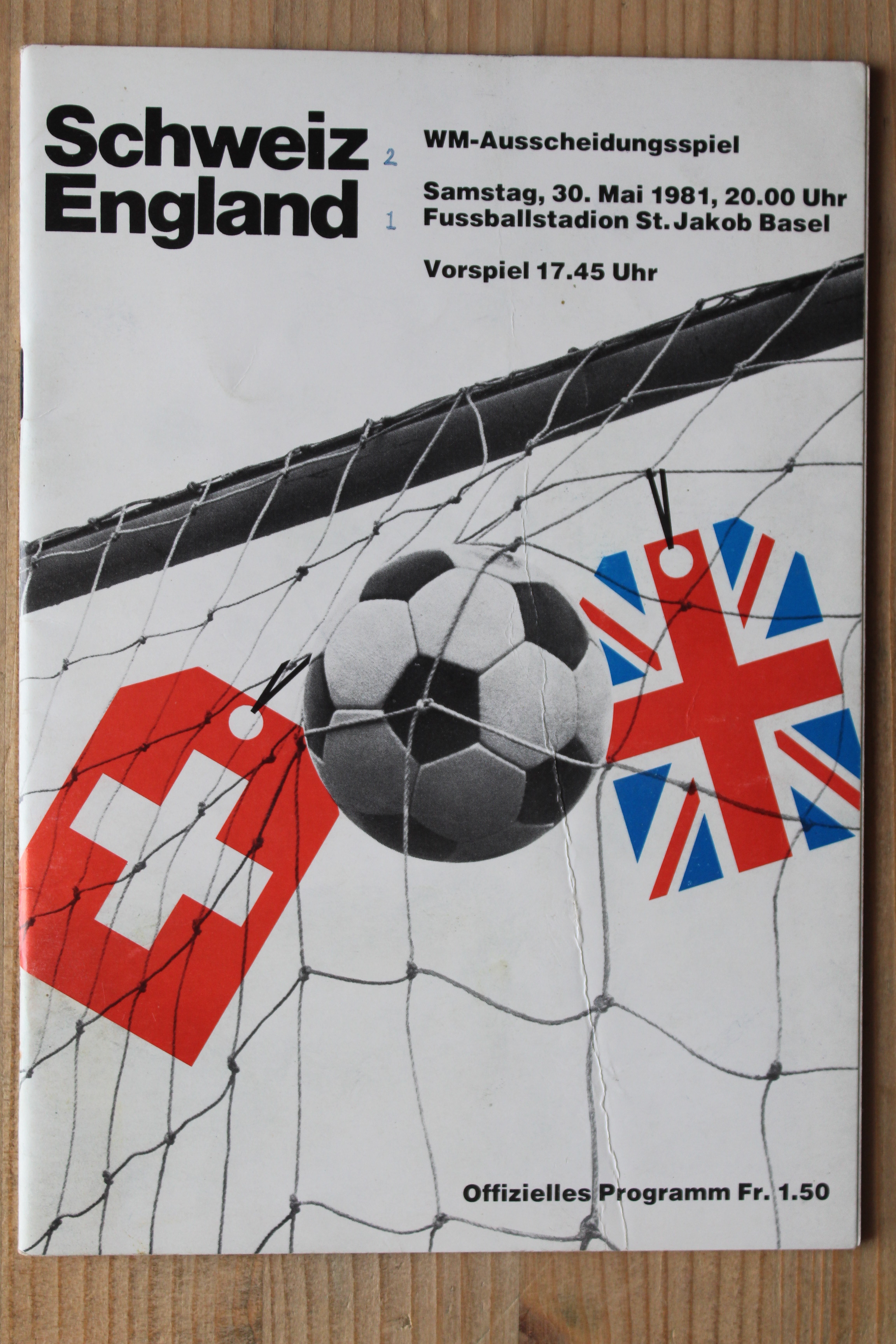 Switzerland v England