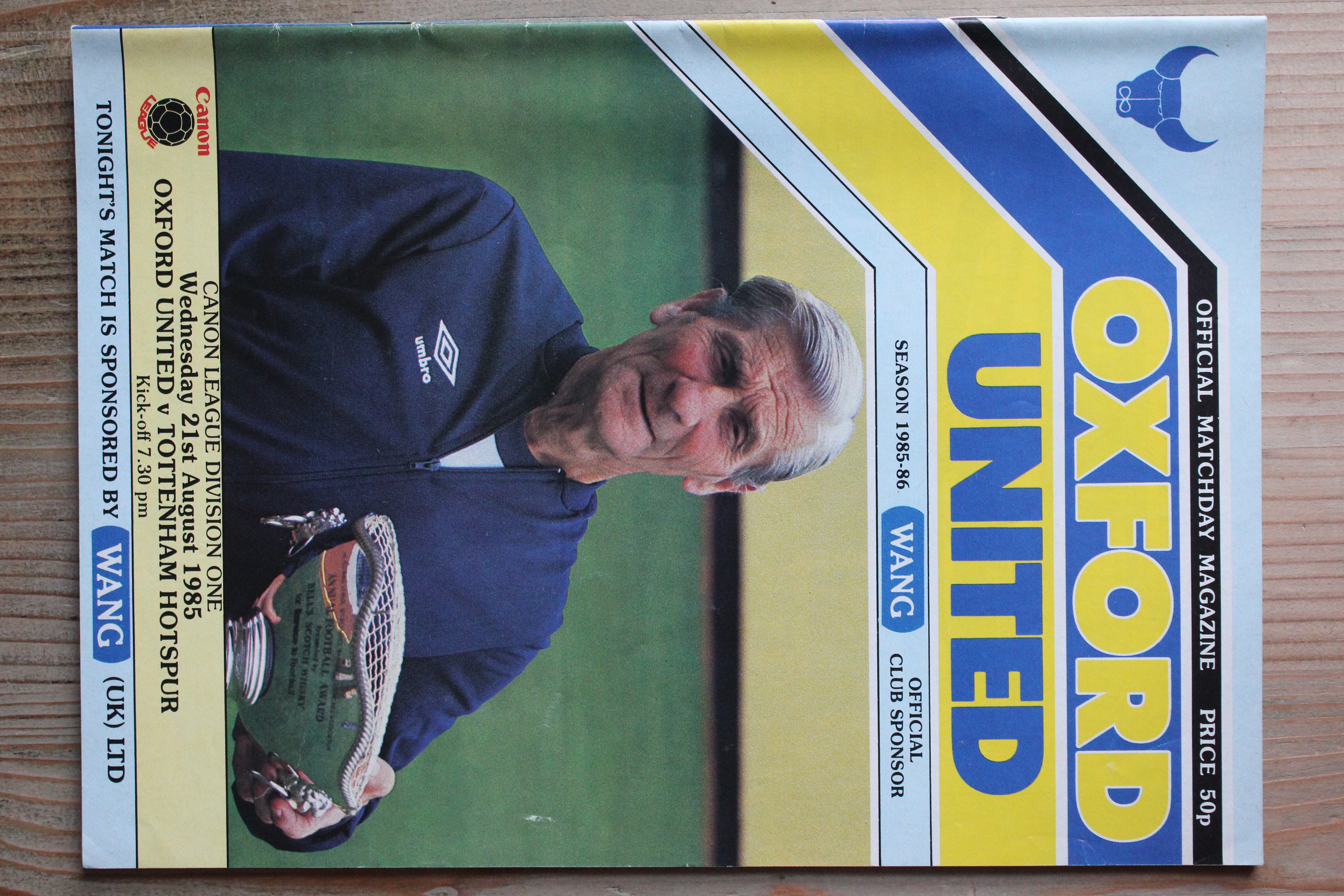 Oxford United FC v Tottenham Hotspur FC