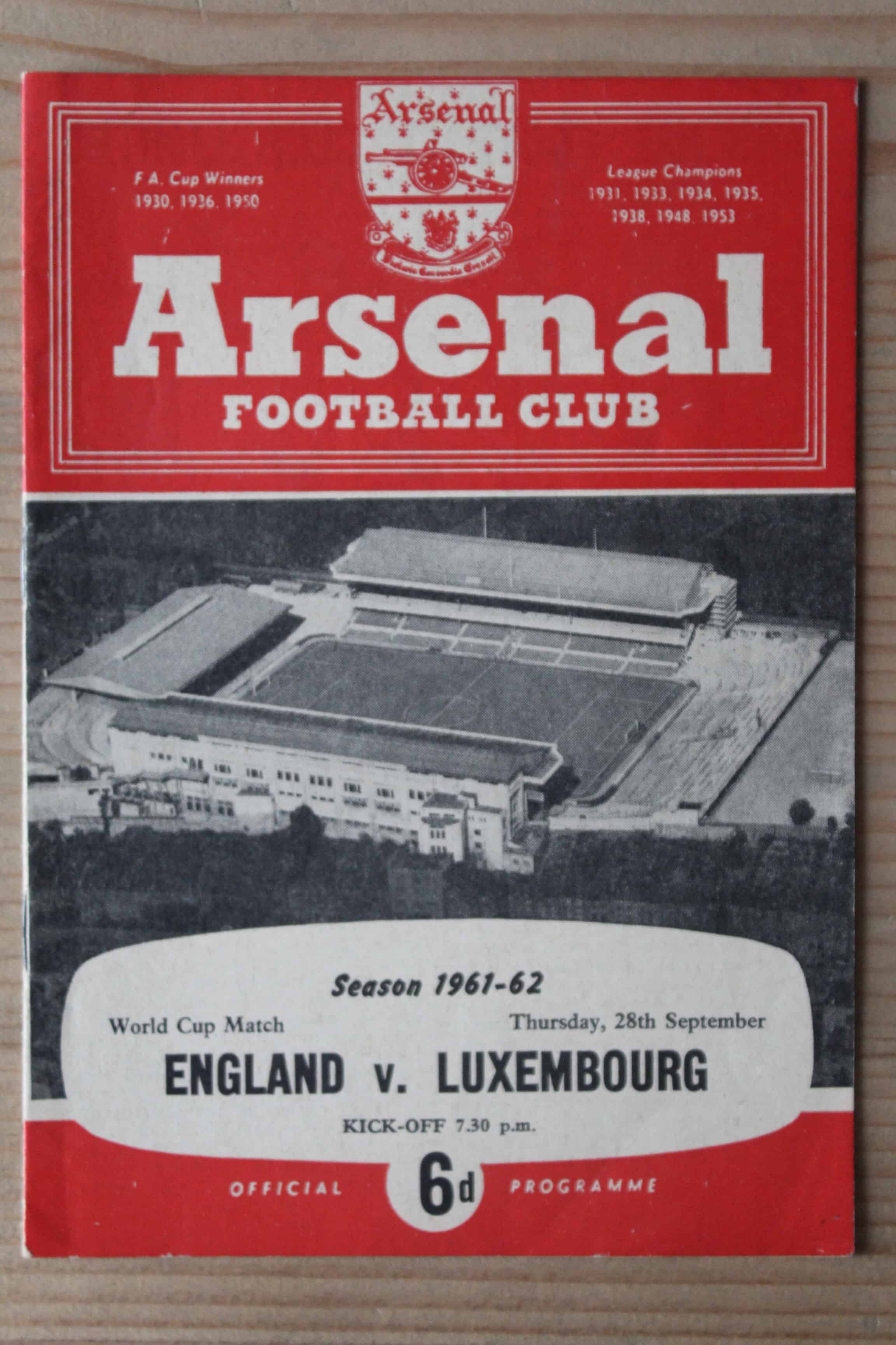 England v Luxembourg