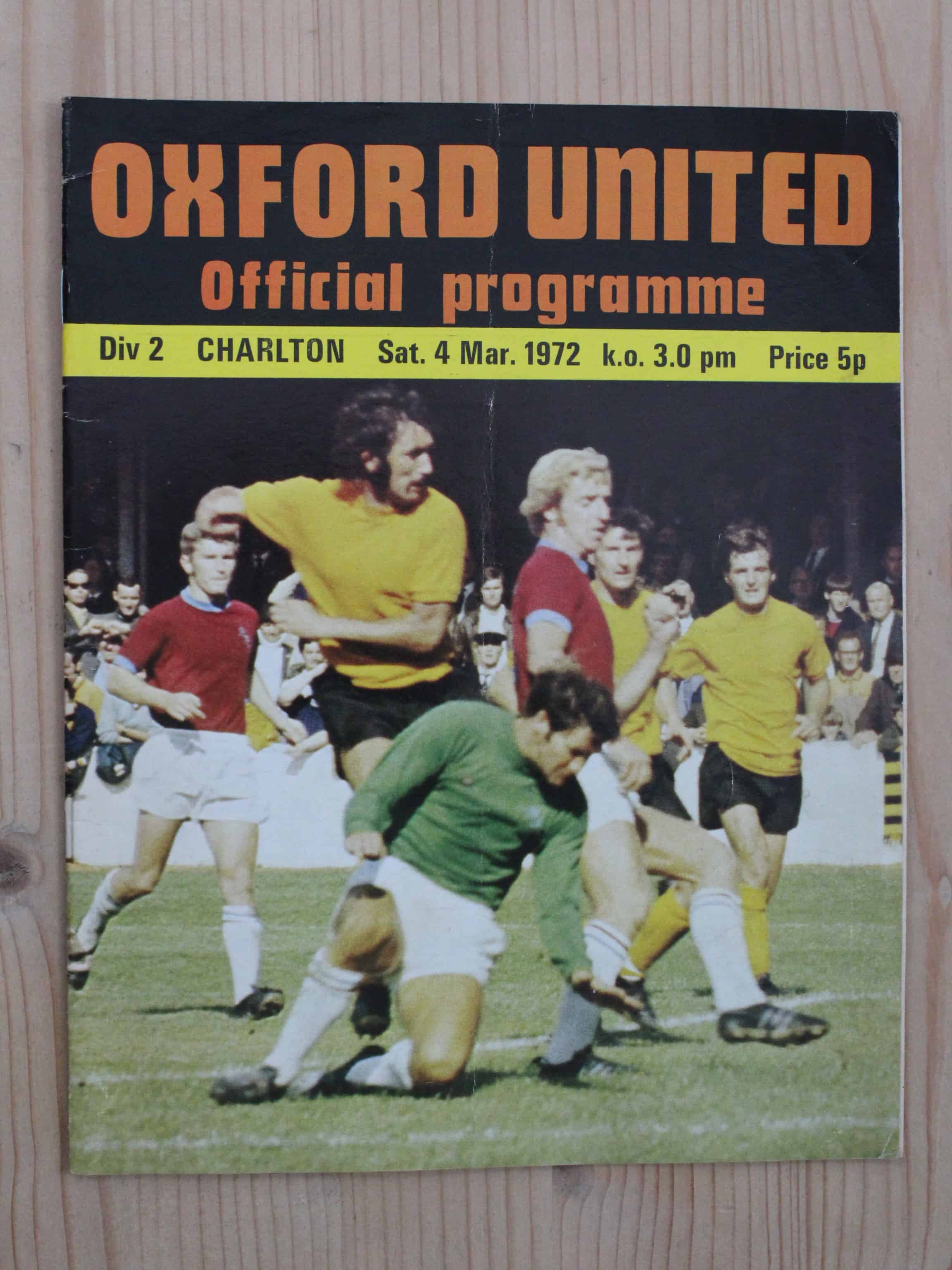 Oxford United FC v Charlton Athletic FC