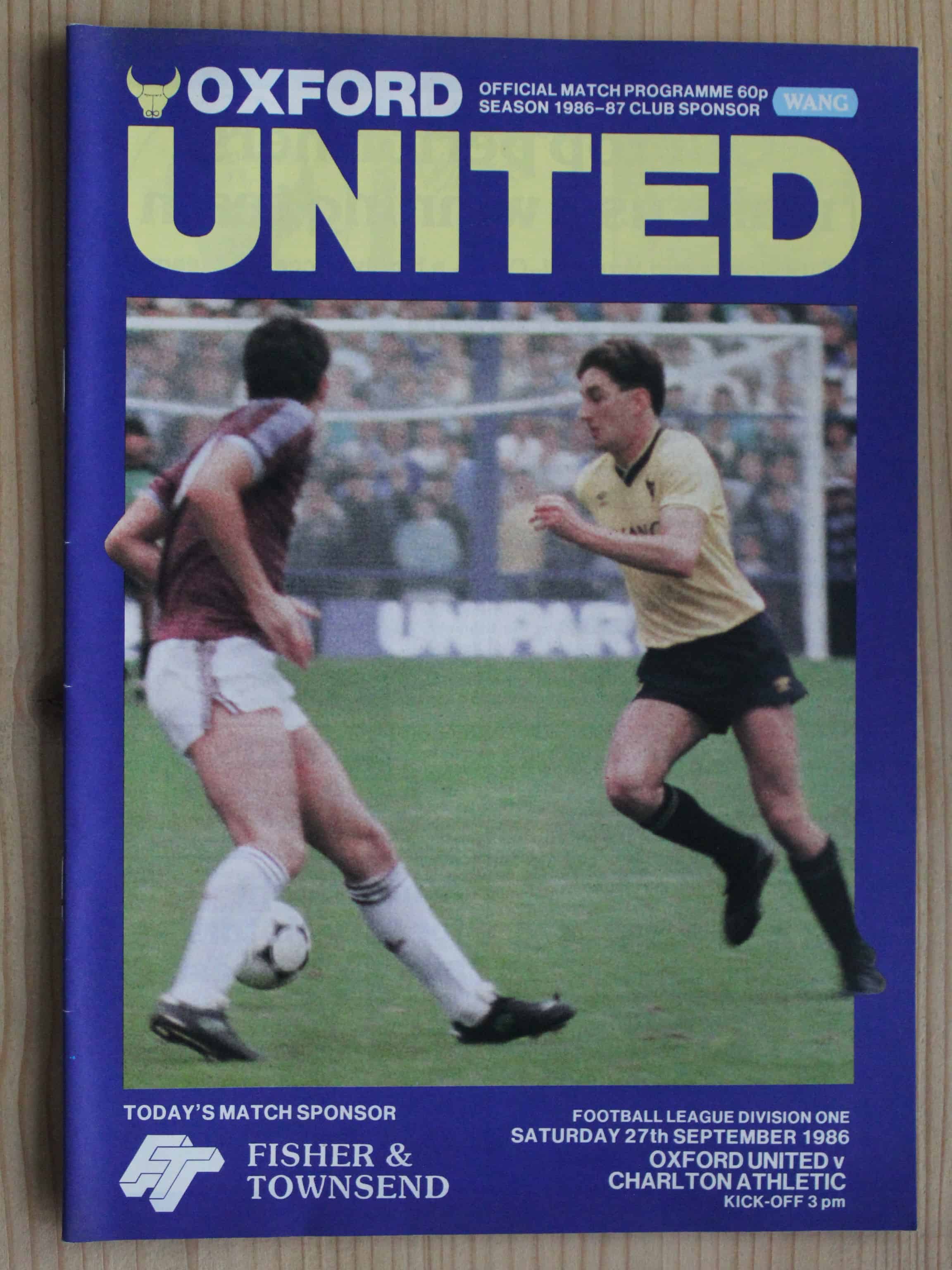 Oxford United FC v Charlton Athletic FC