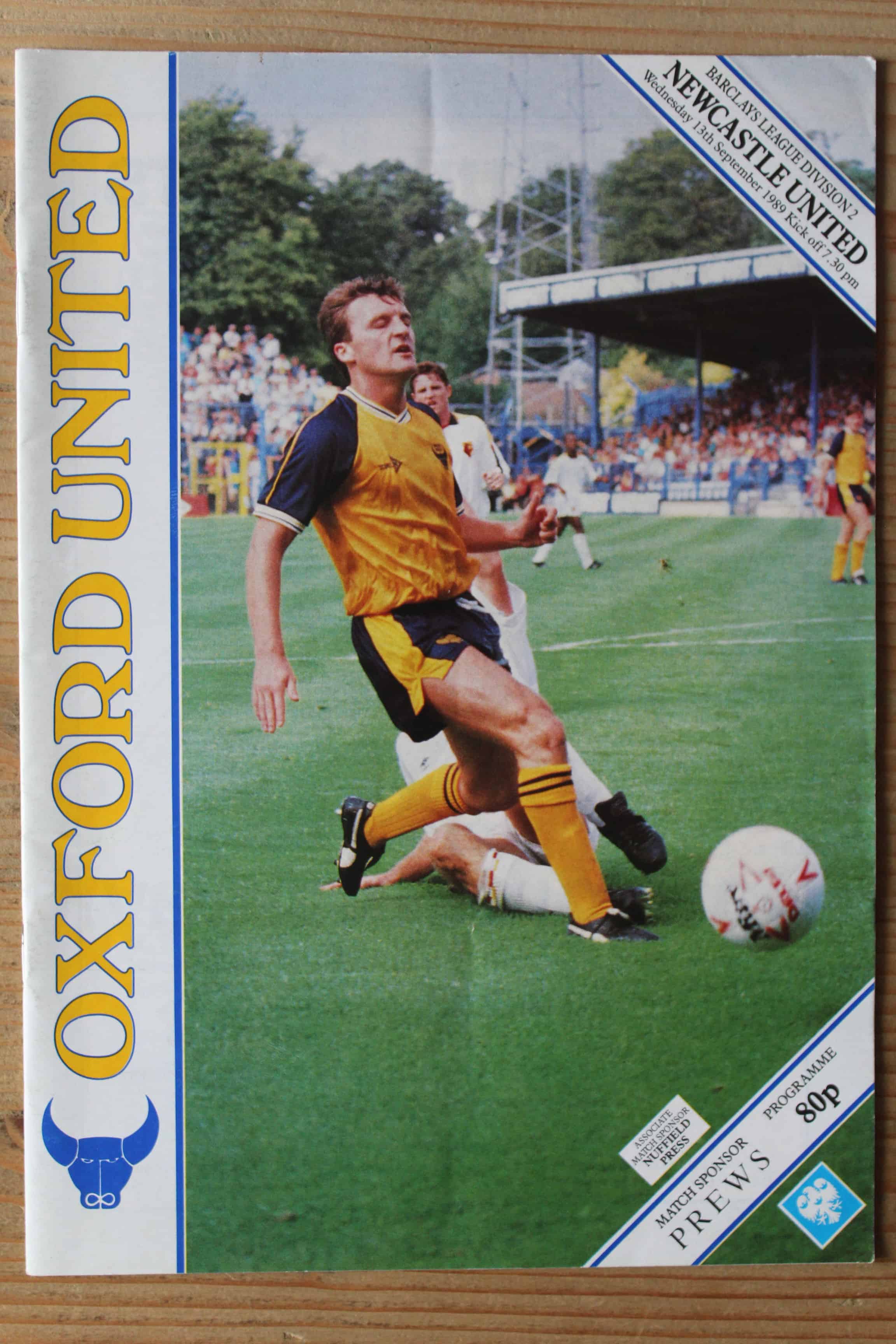 Oxford United FC v Newcastle United FC