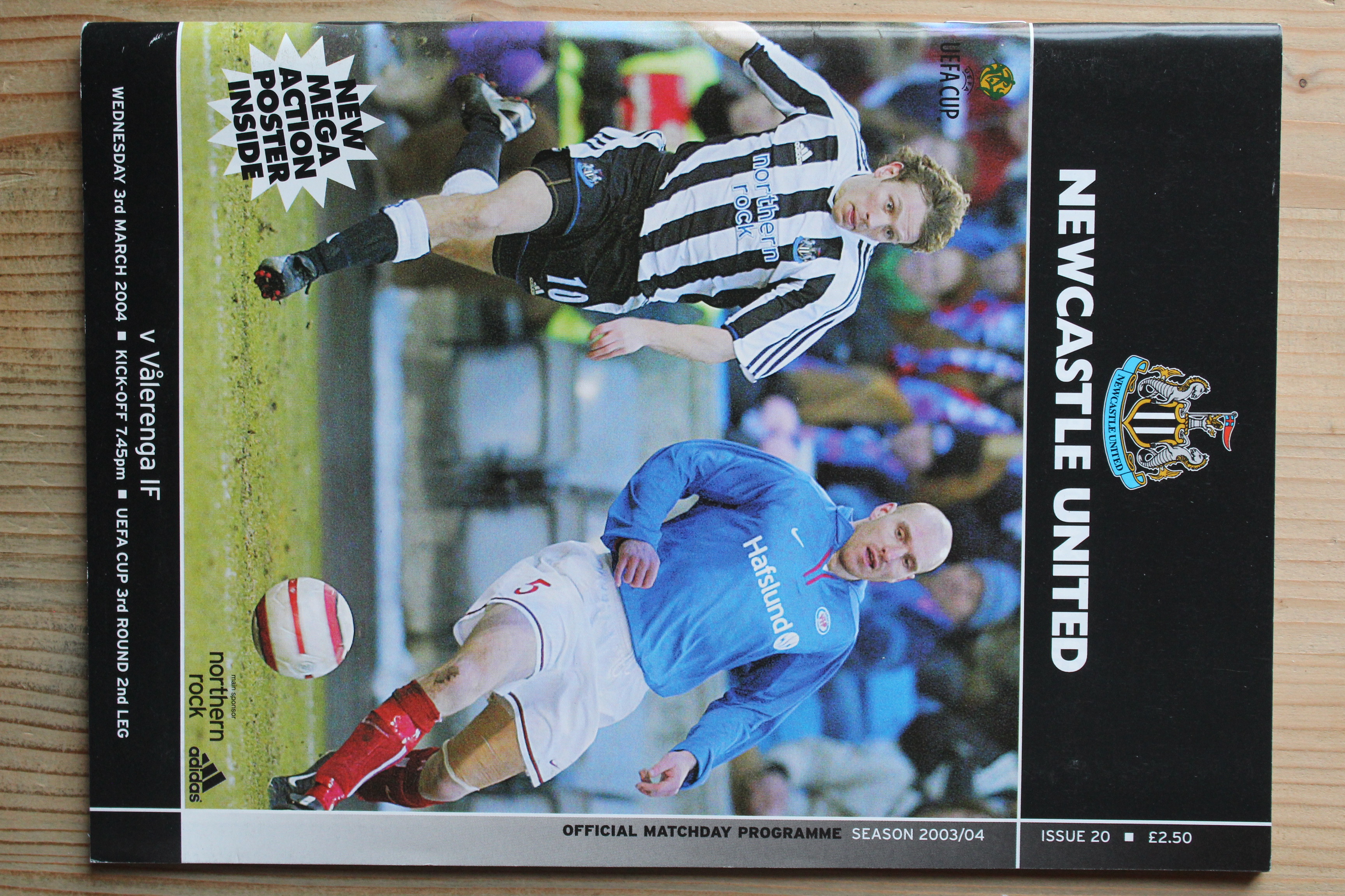 Newcastle United FC v Valerenga IF