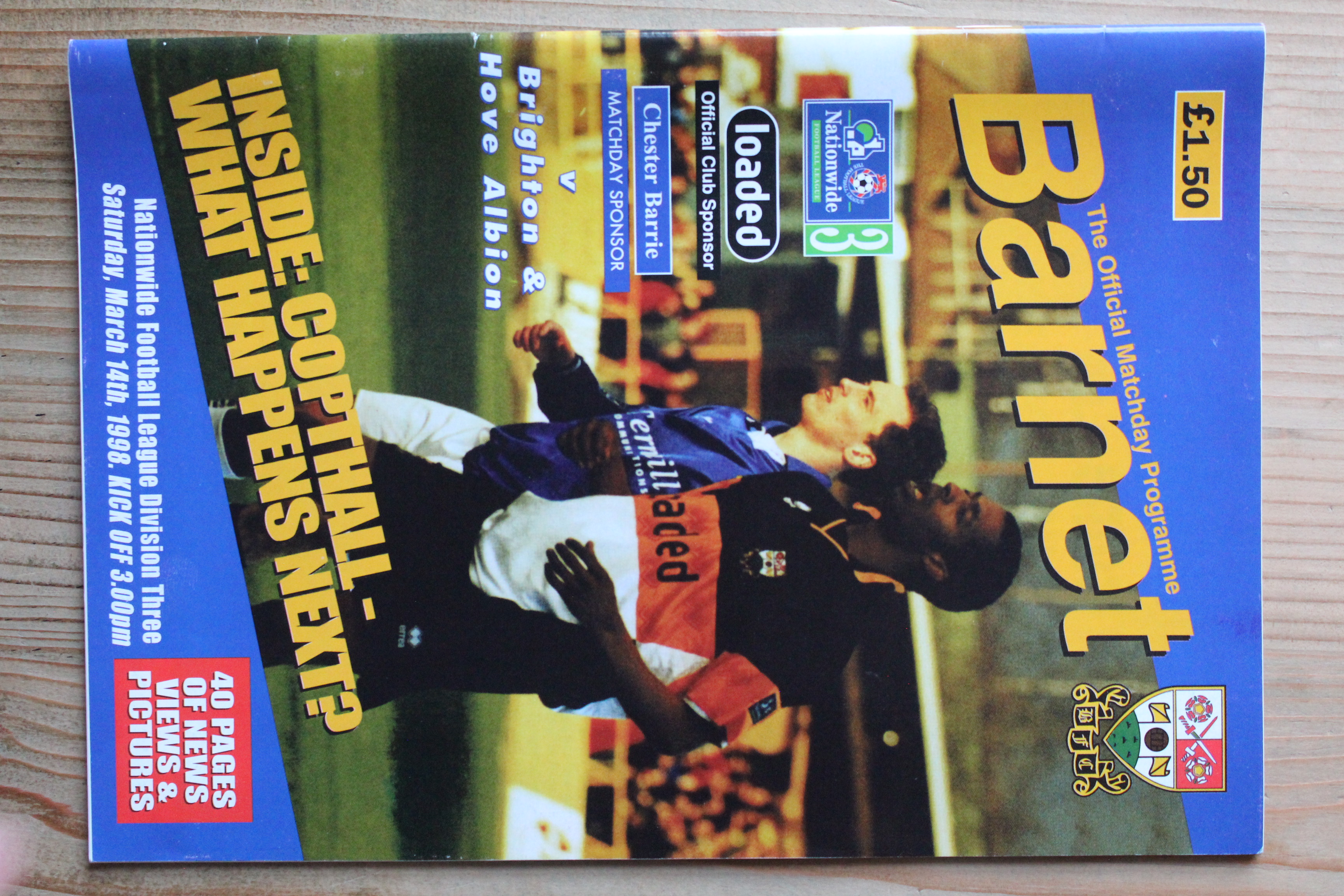 Barnet FC v Brighton & Hove Albion FC