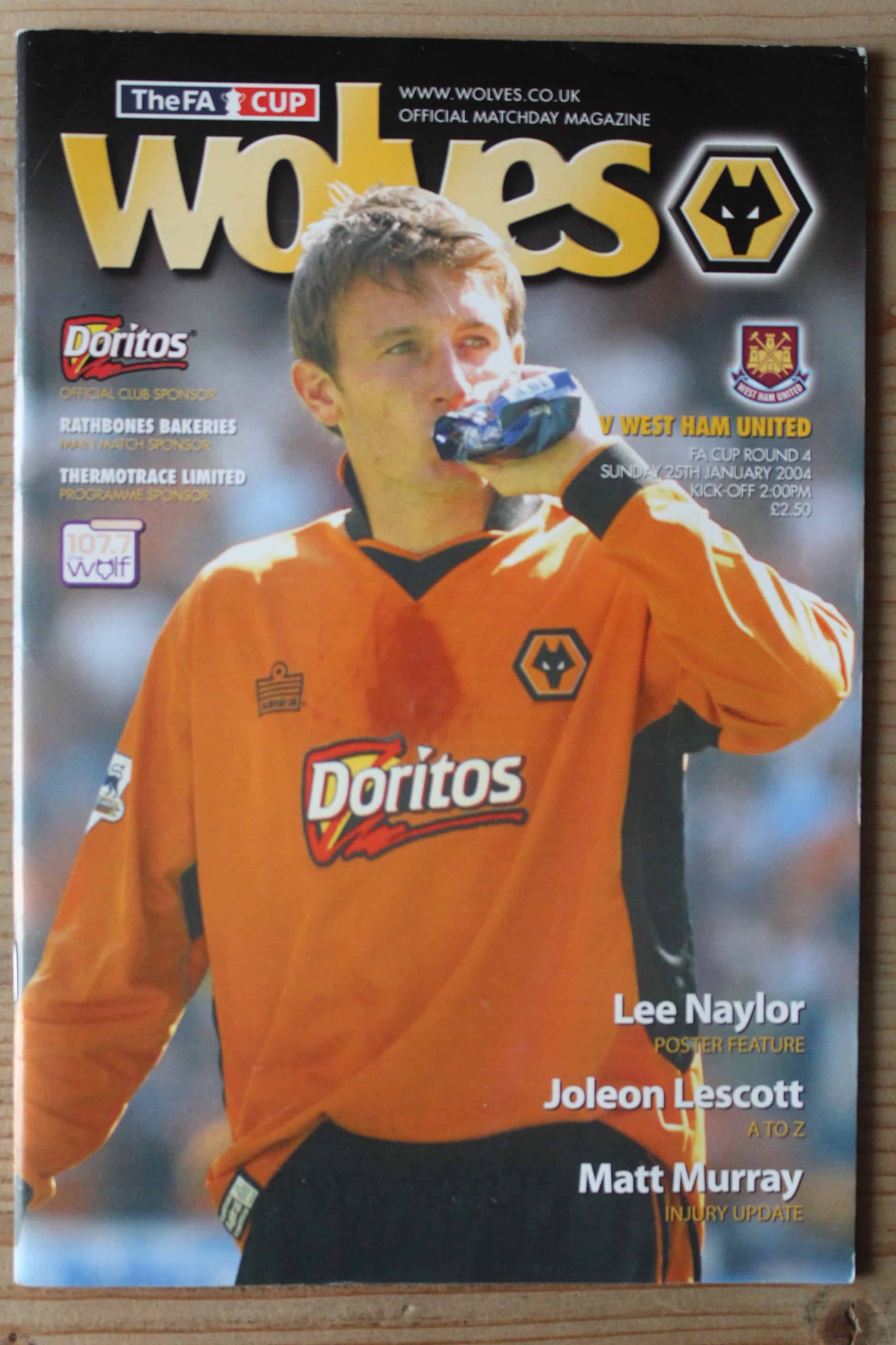 Wolverhampton Wanderers FC v West Ham United FC