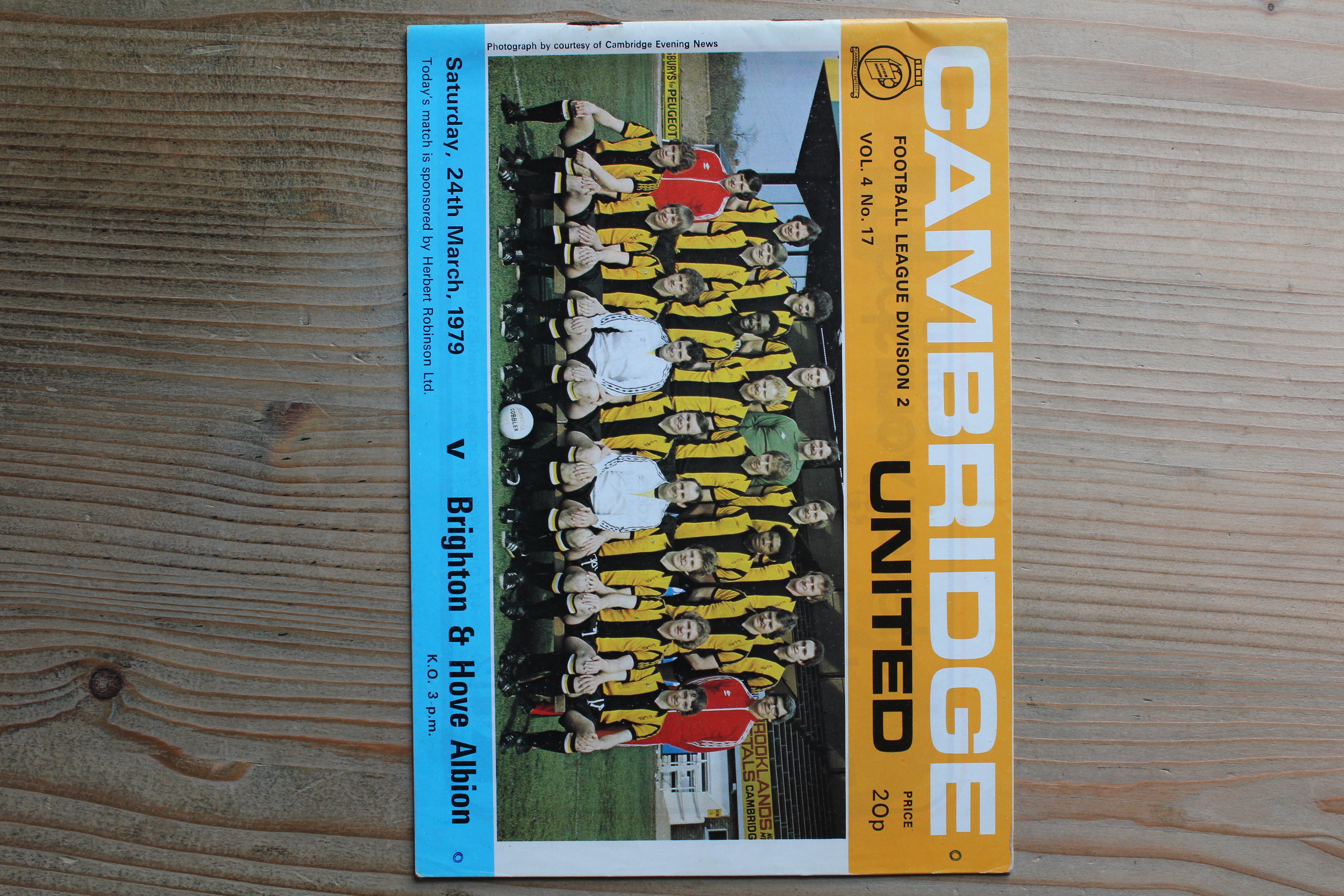 Cambridge United FC v Brighton & Hove Albion FC