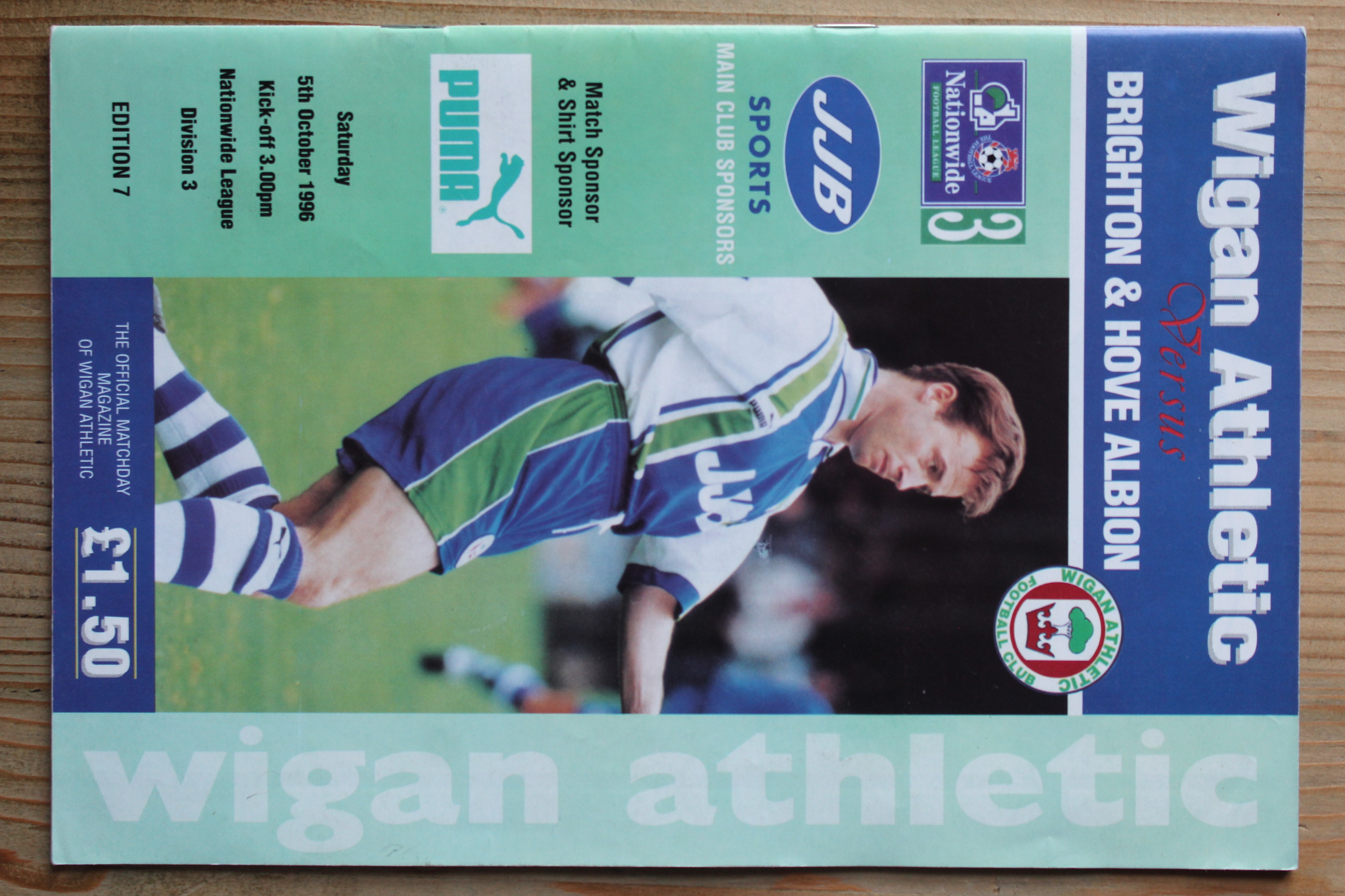 Wigan Athletic FC v Brighton & Hove Albion FC