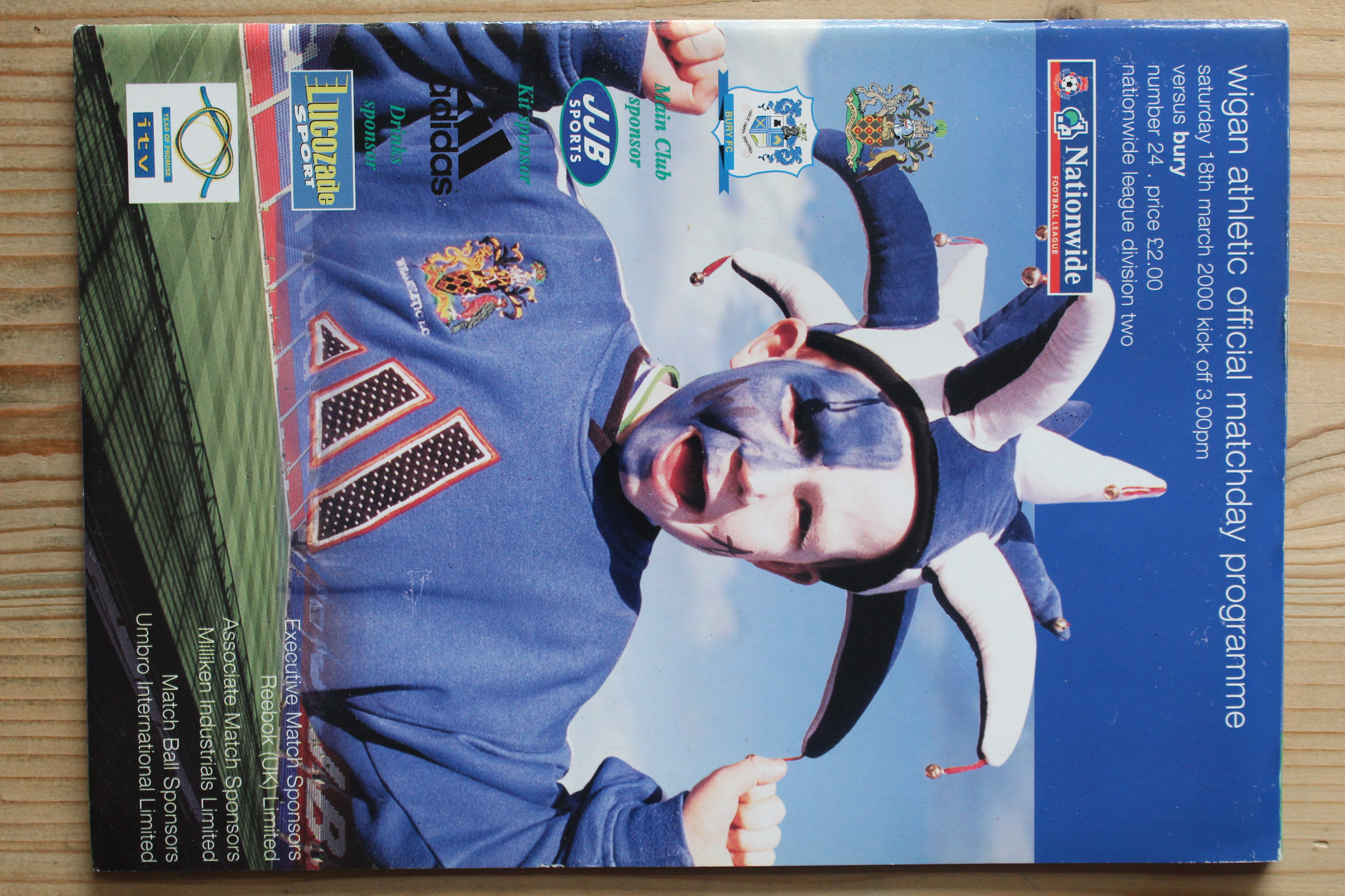 Wigan Athletic FC v Bury FC