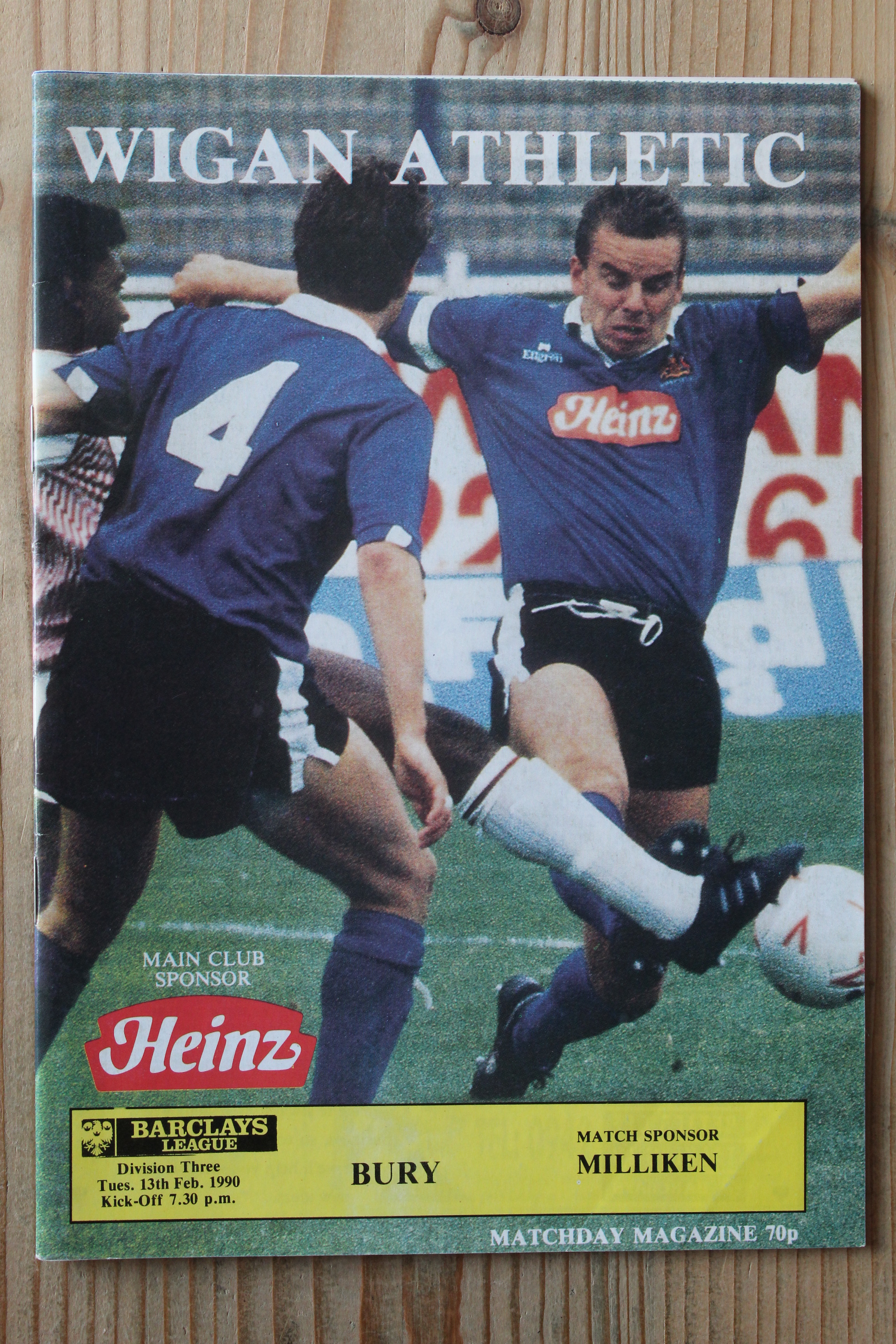 Wigan Athletic FC v Bury FC