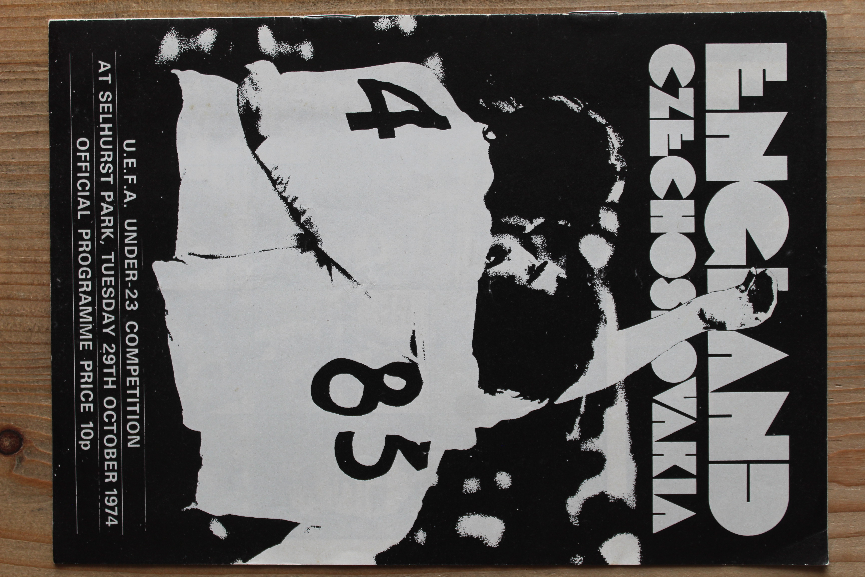 England v Czechoslovakia