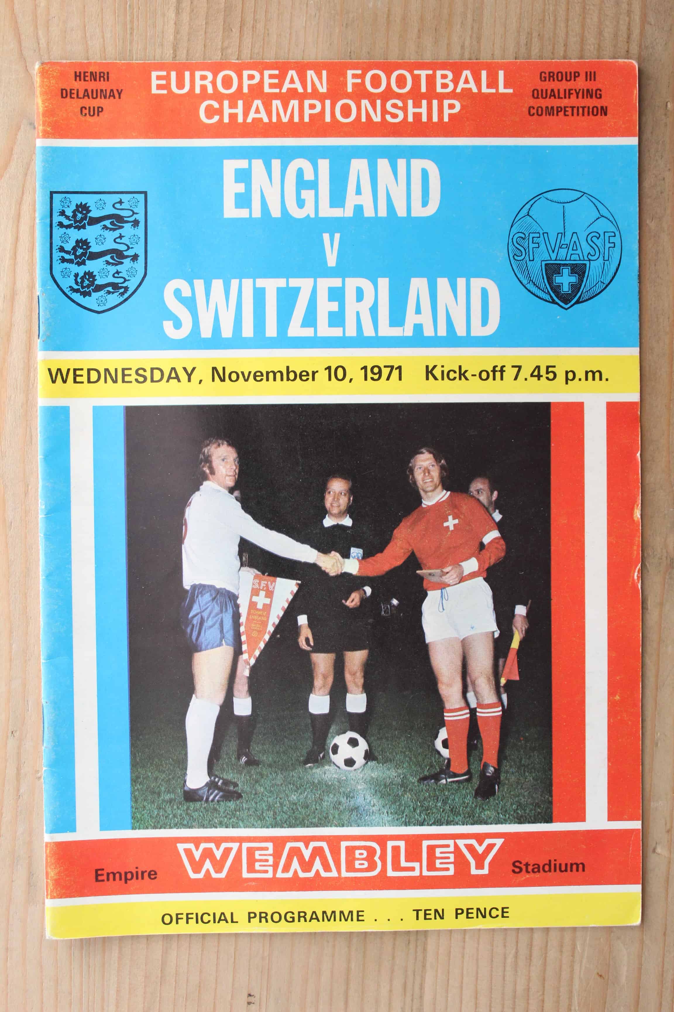 England v Switzerland