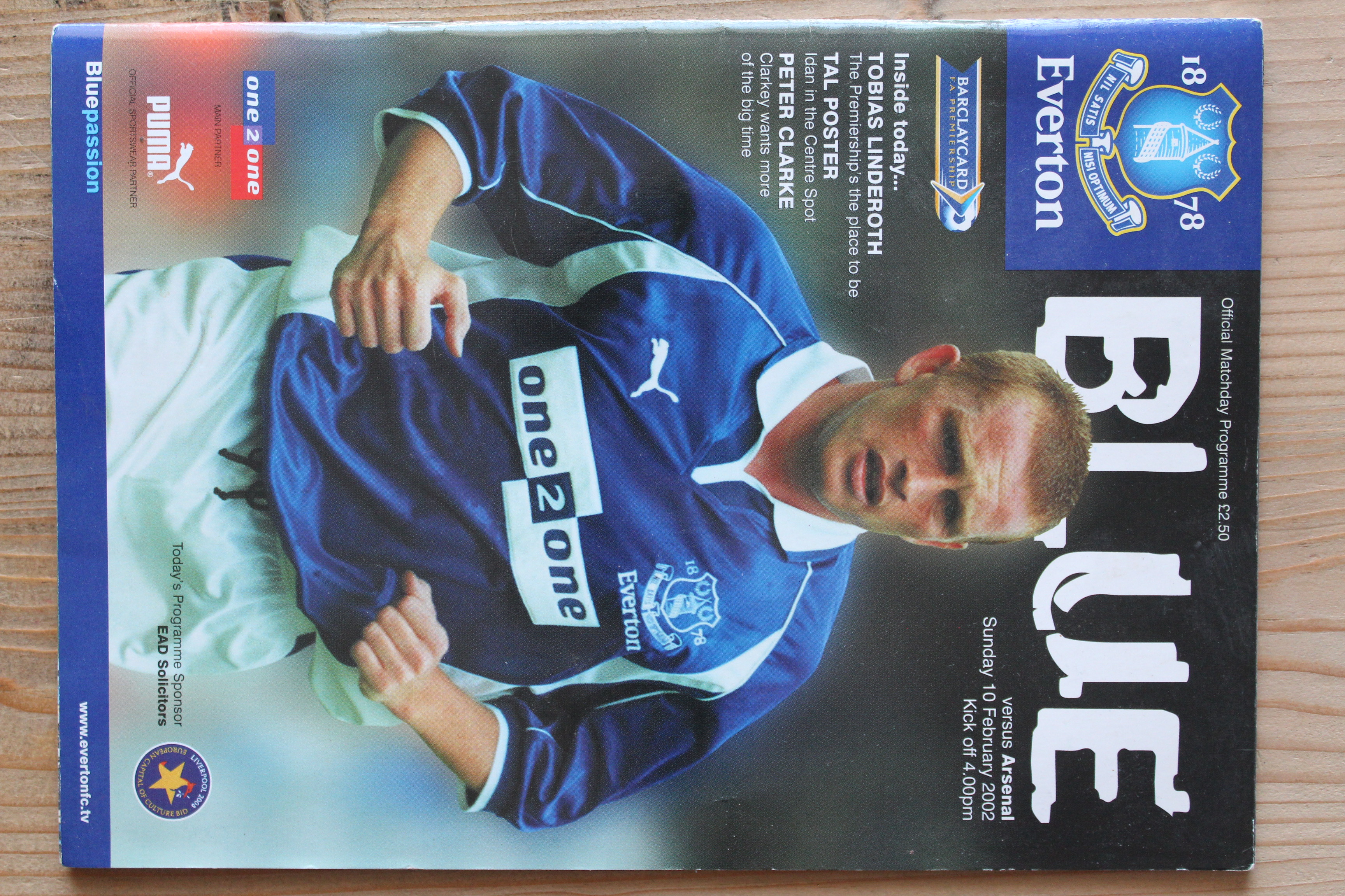 Everton FC v Arsenal FC