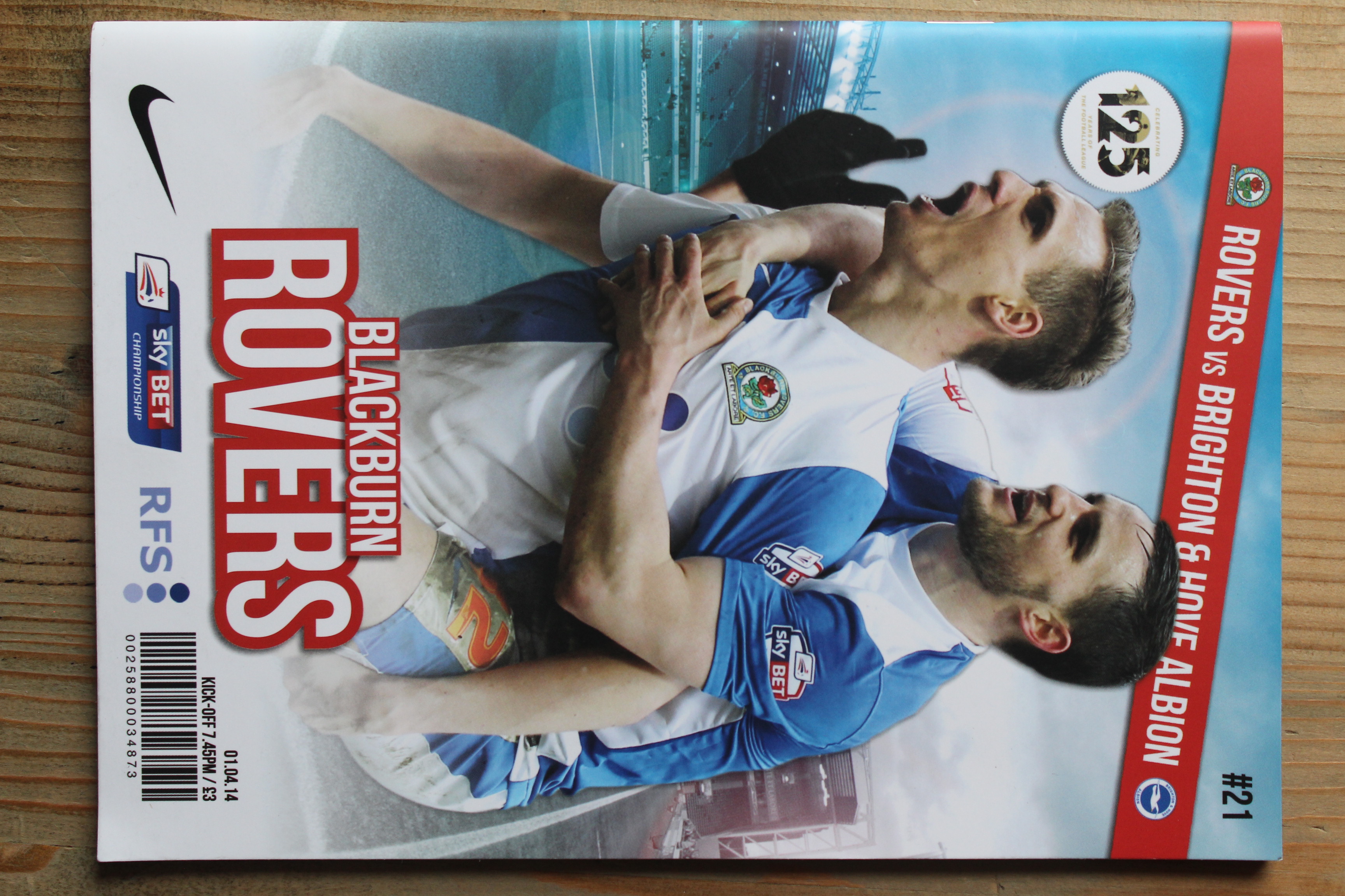 Blackburn Rovers FC v Brighton & Hove Albion FC