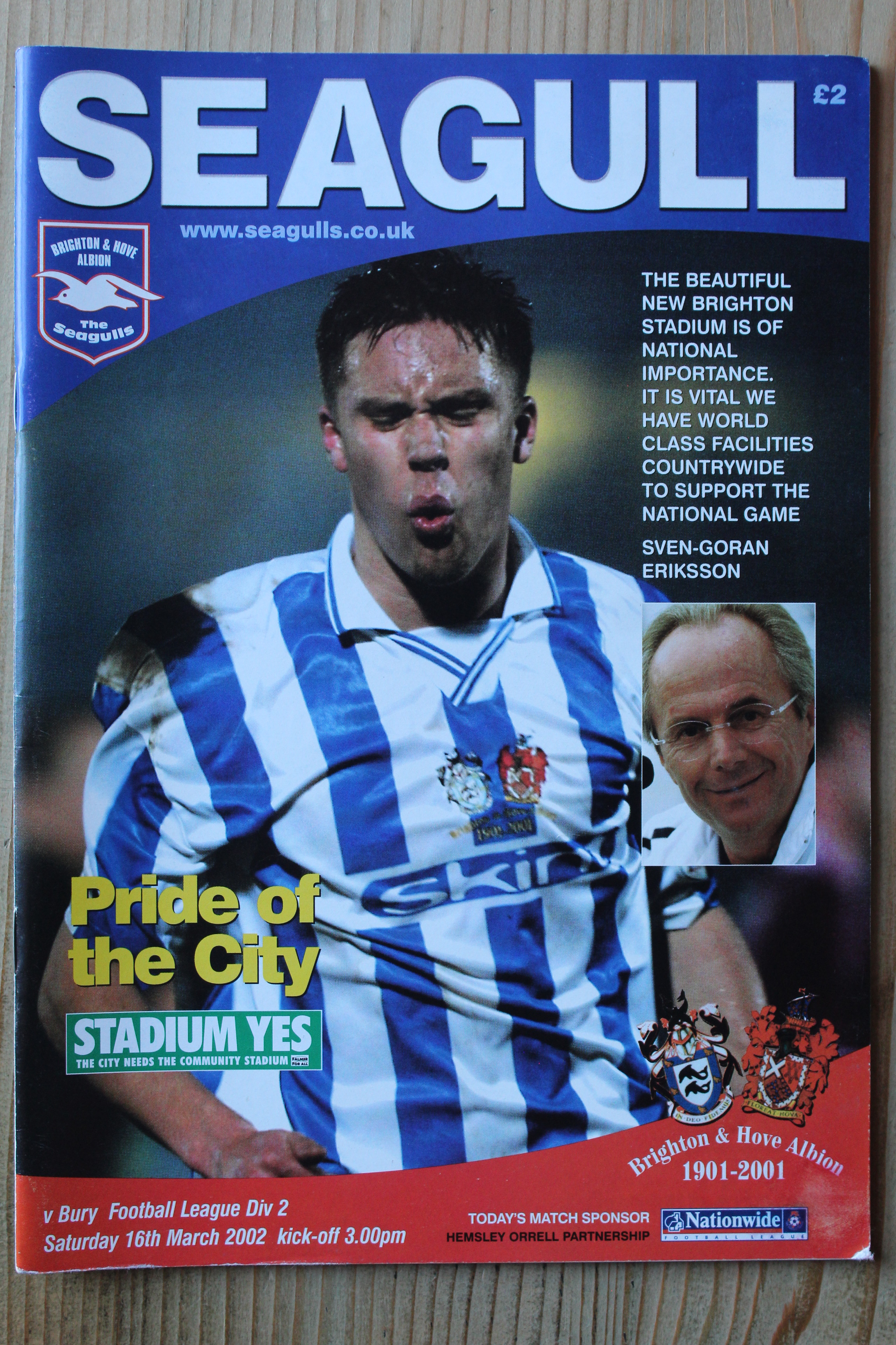Brighton & Hove Albion FC v Bury FC