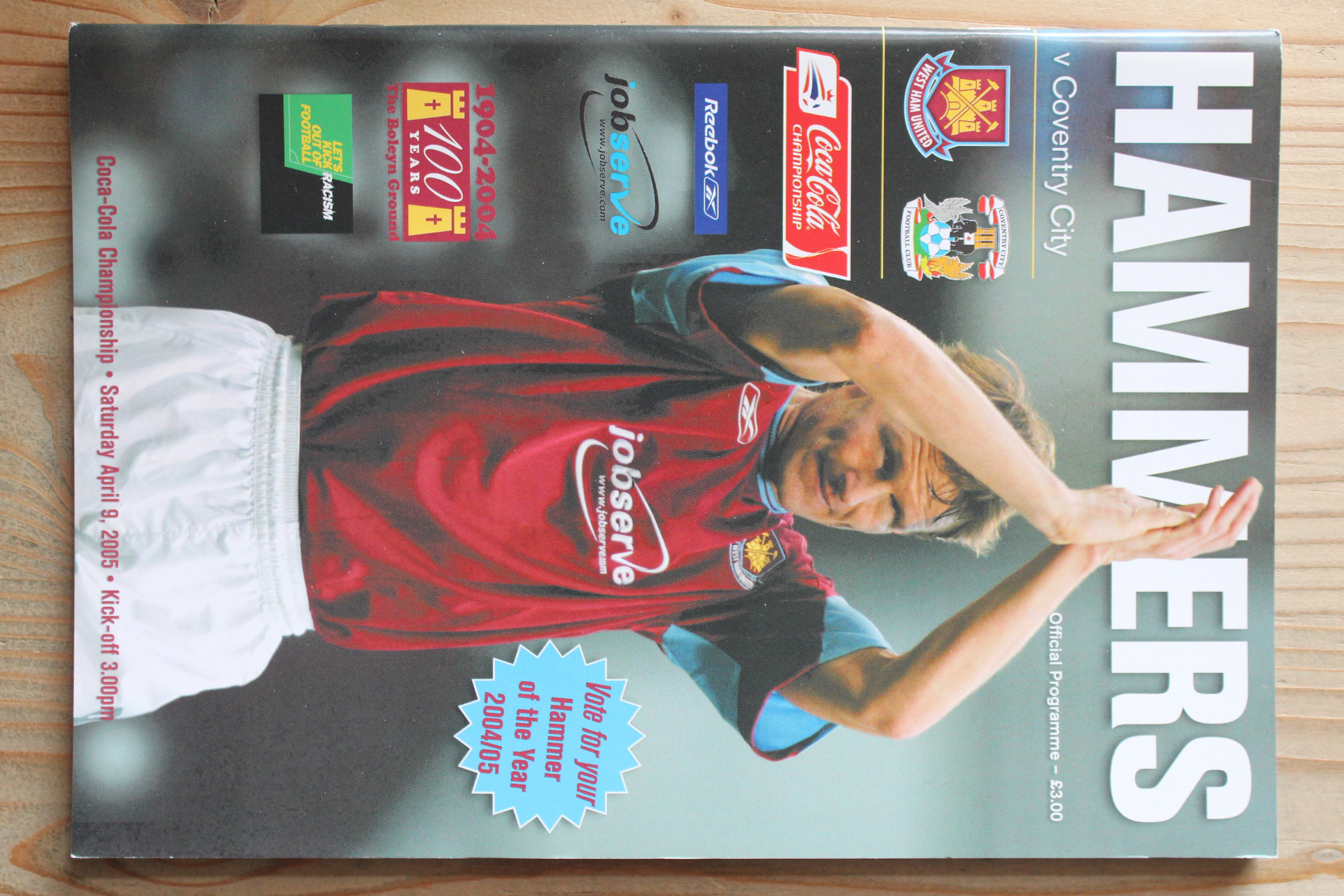 West Ham United FC v Coventry City FC
