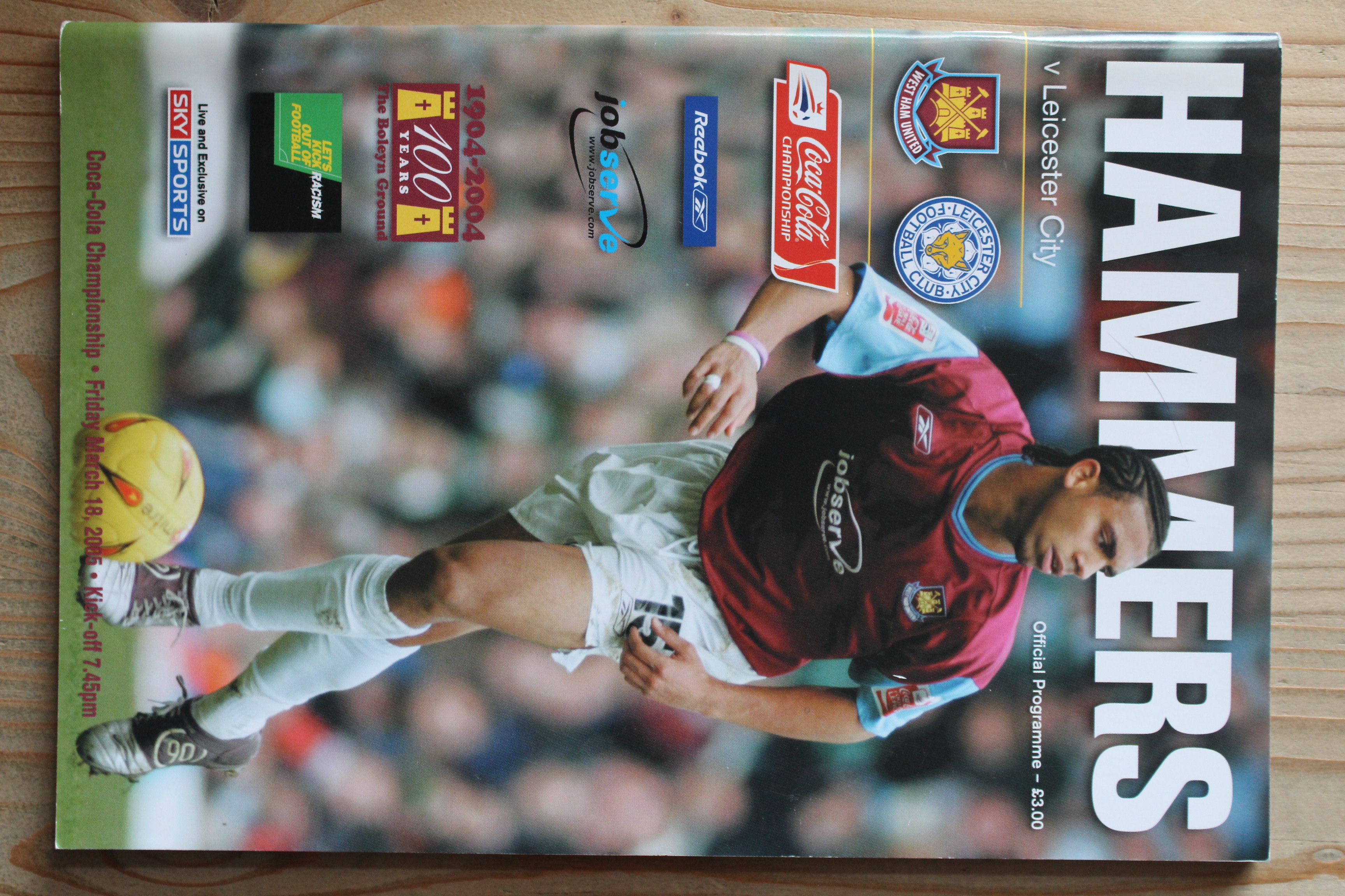 West Ham United FC v Leicester City FC