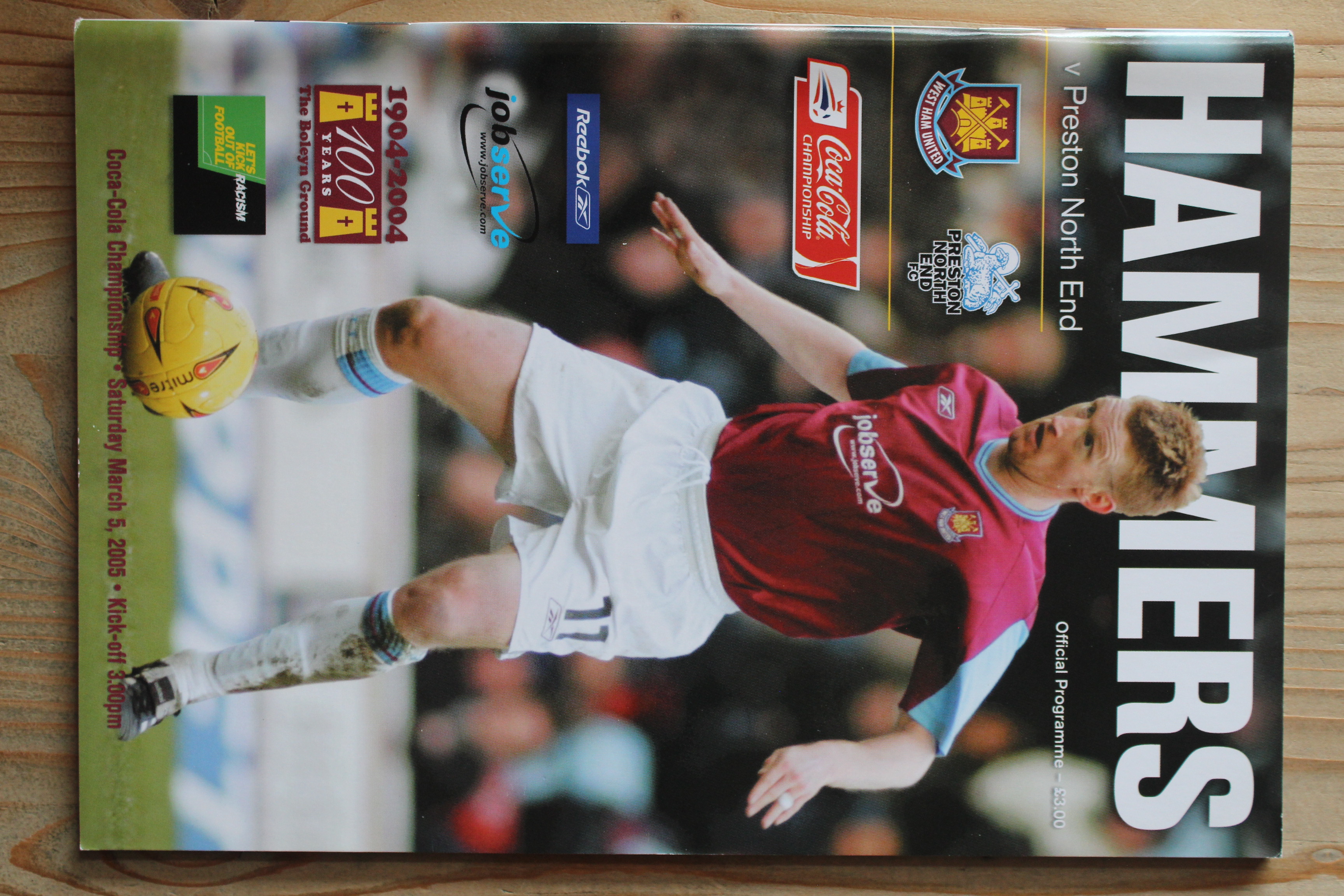 West Ham United FC v Preston North End FC
