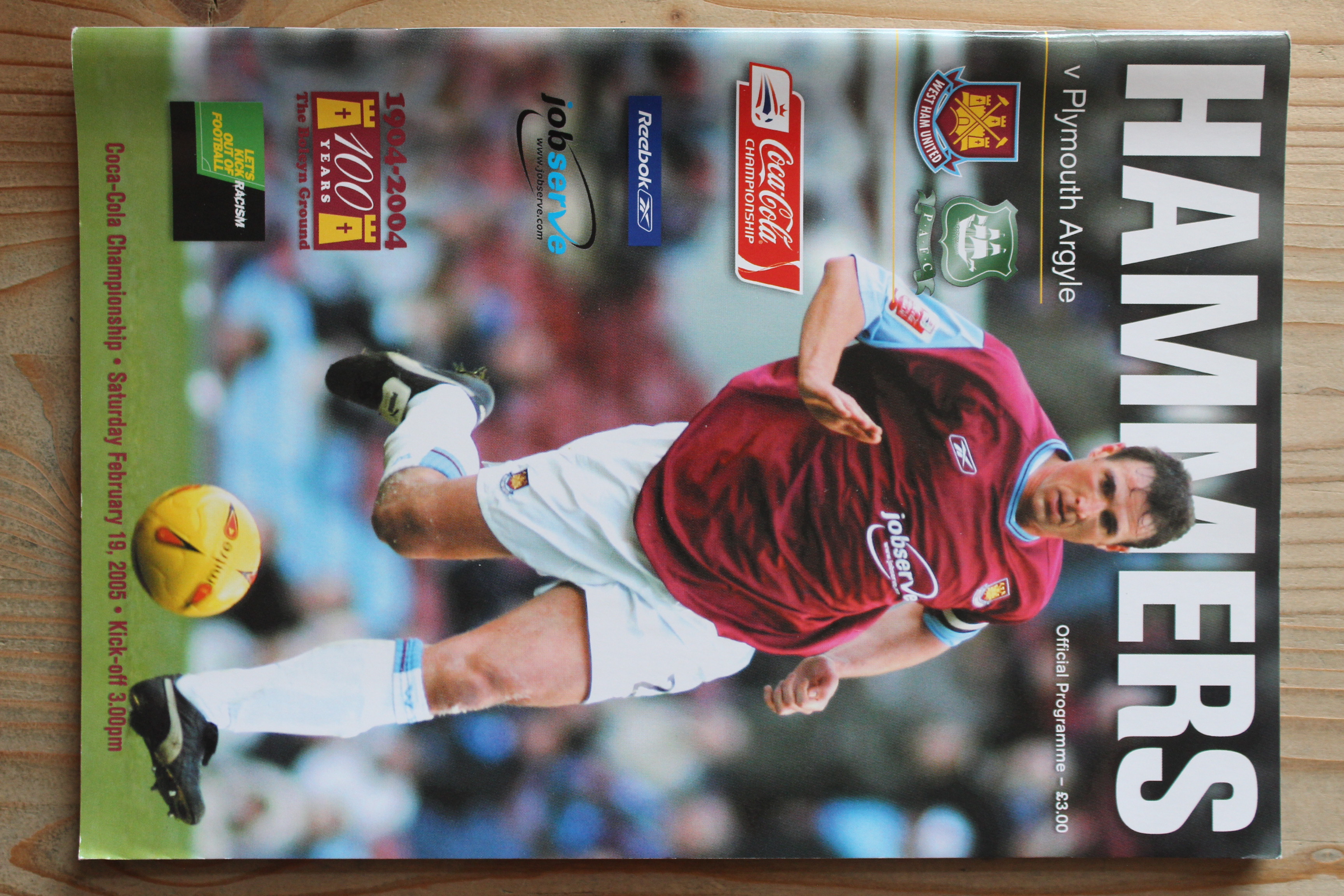 West Ham United FC v Plymouth Argyle FC