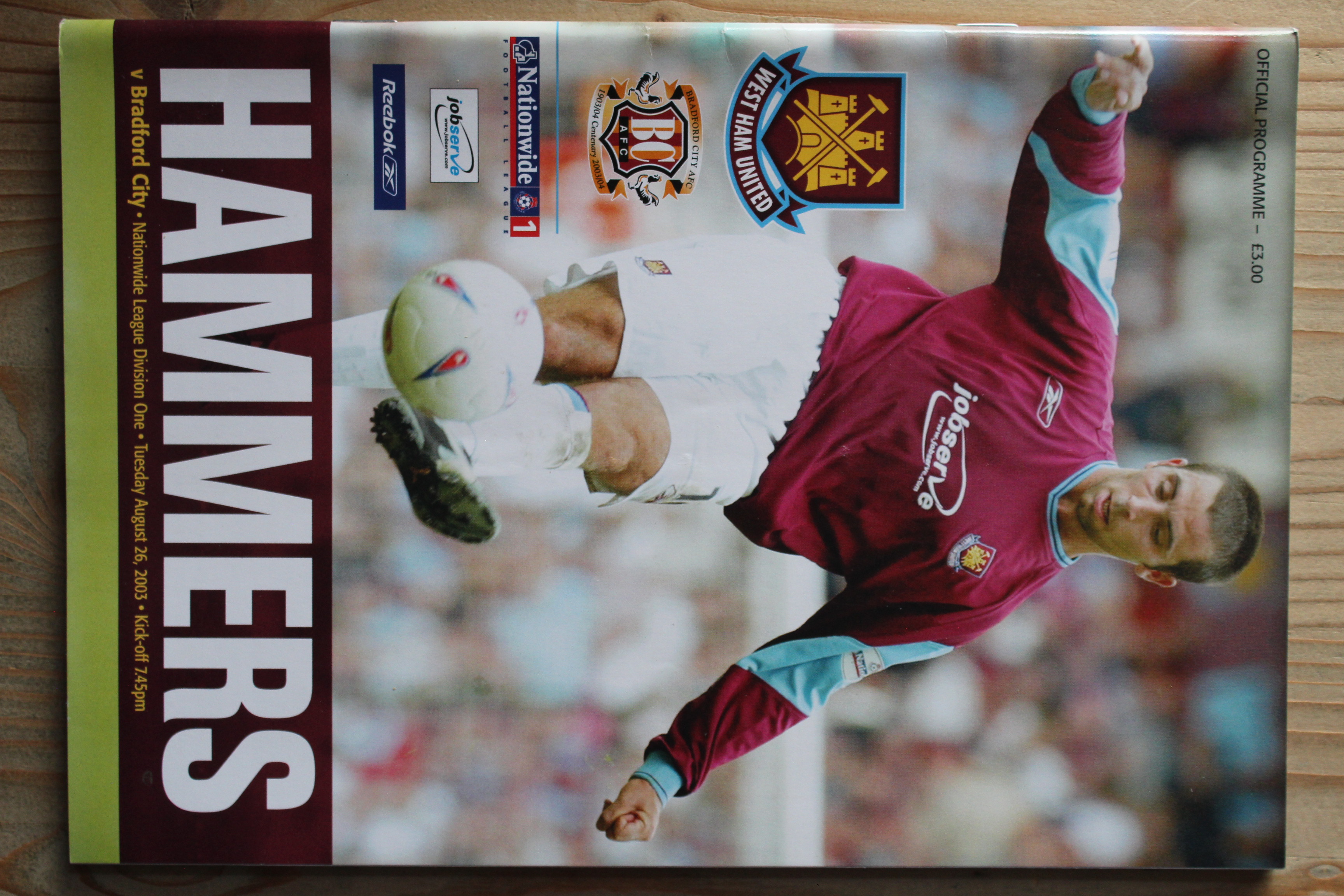 West Ham United FC v Bradford City FC