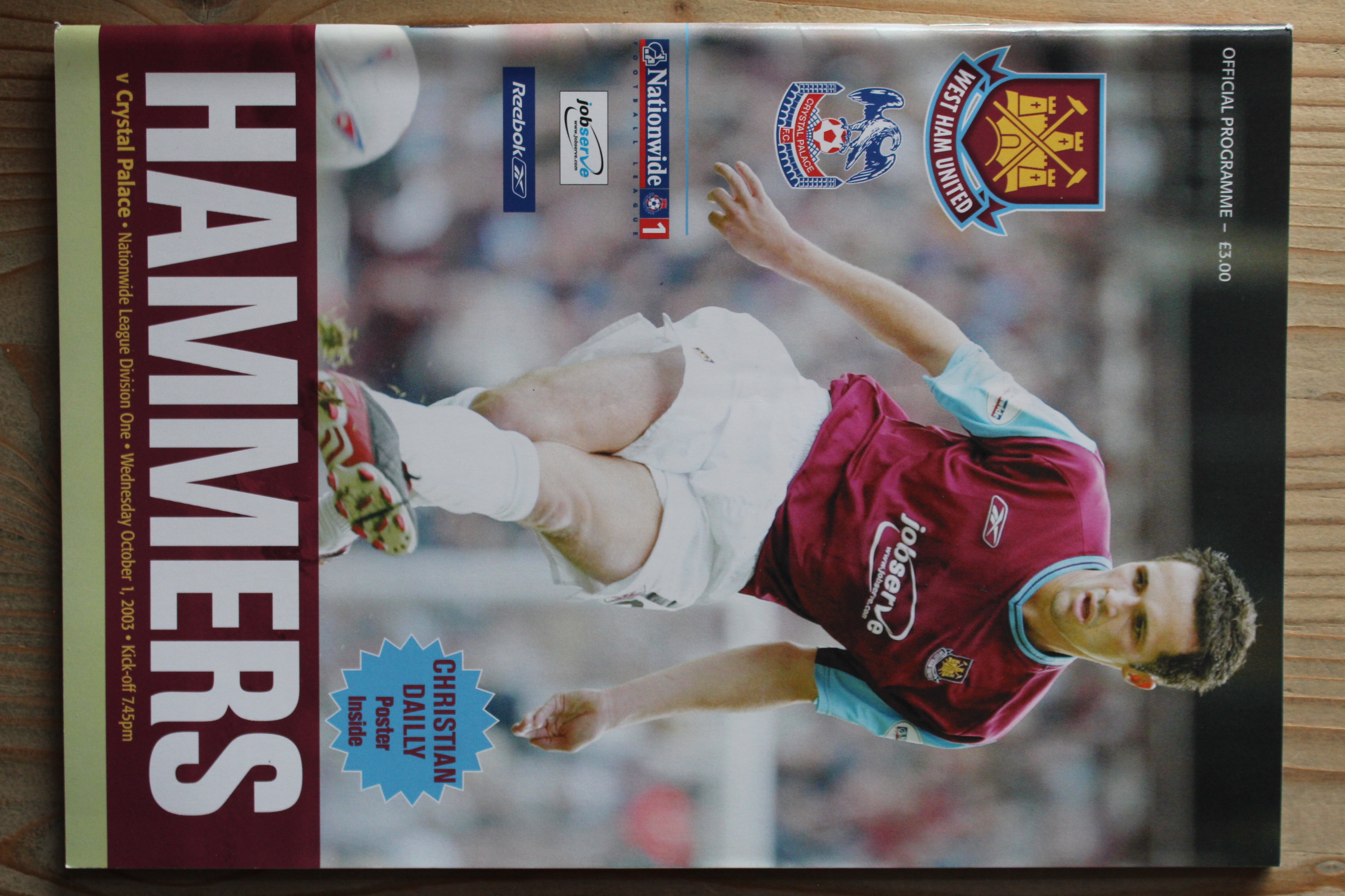 West Ham United FC v Crystal Palace FC