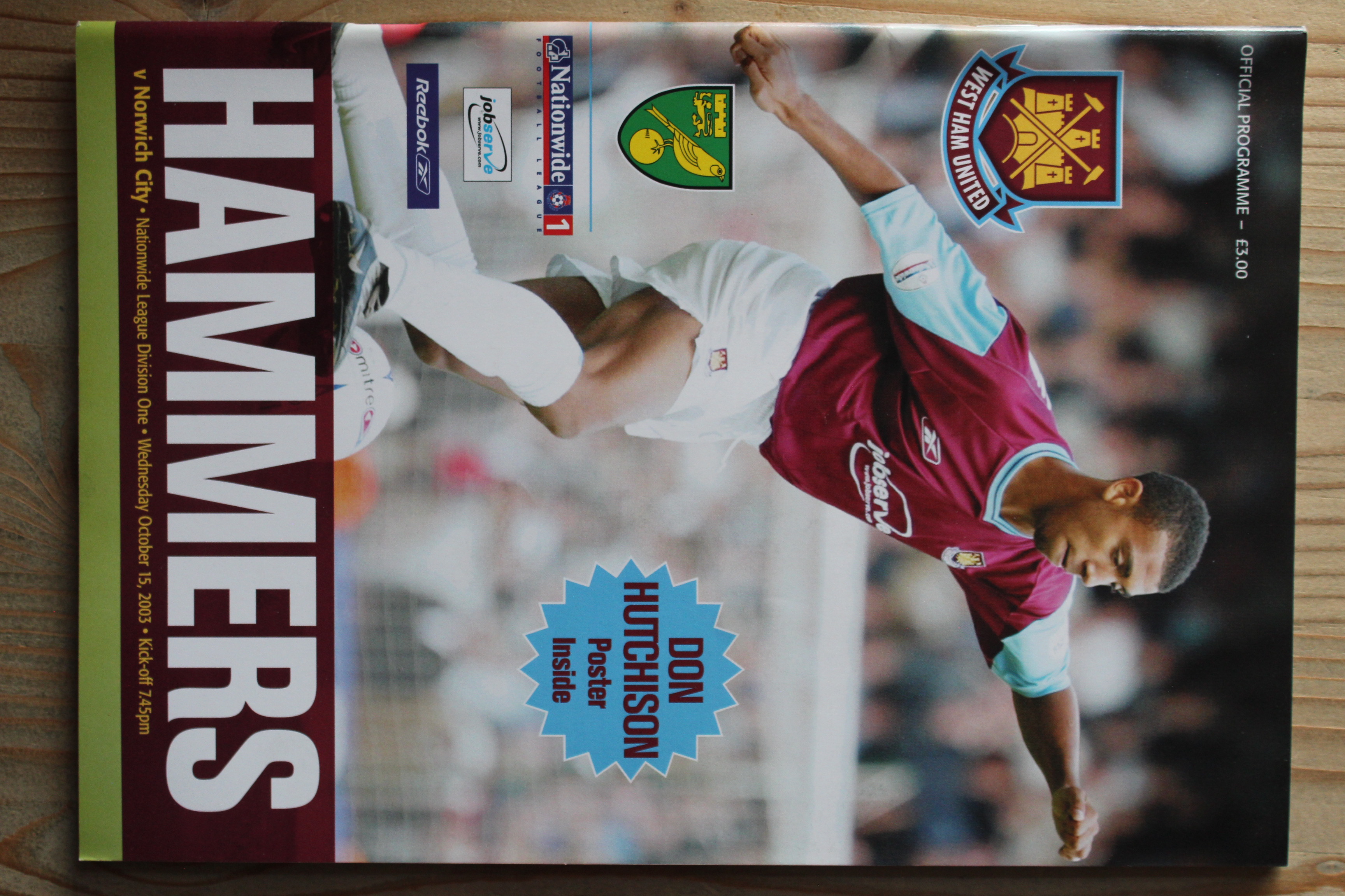 West Ham United FC v Norwich City FC
