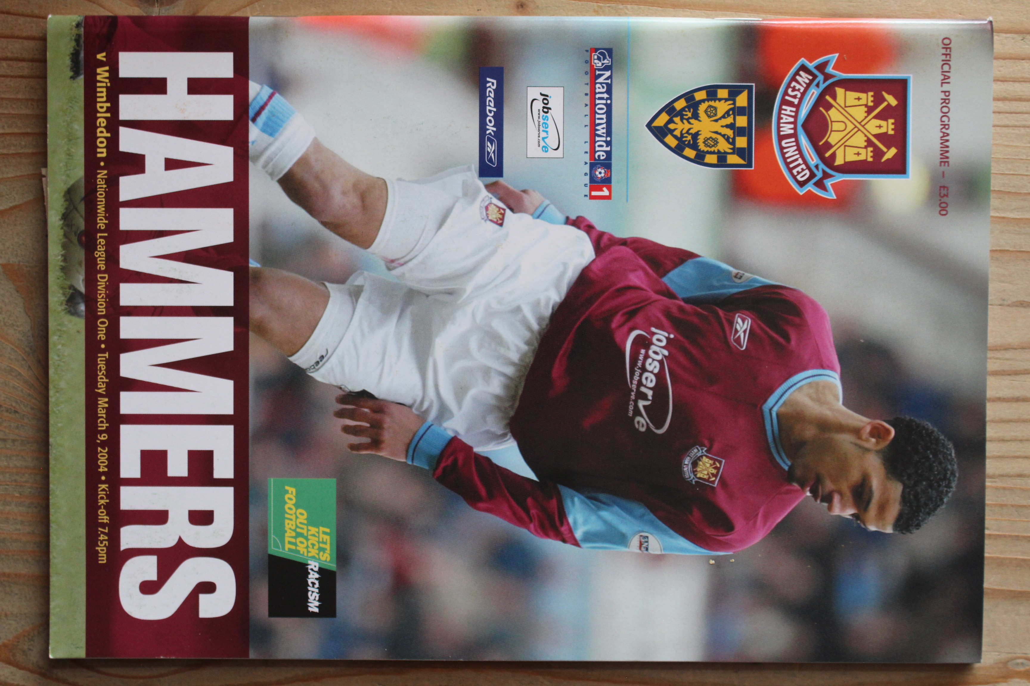 West Ham United FC v Wimbledon