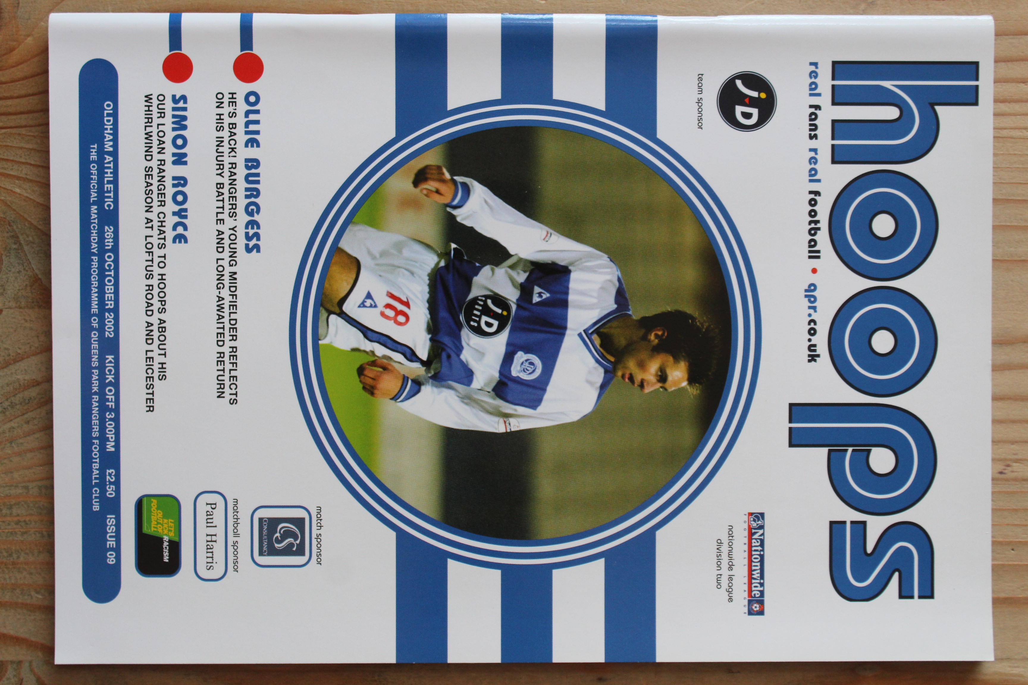 Queens Park Rangers FC v Oldham Athletic FC