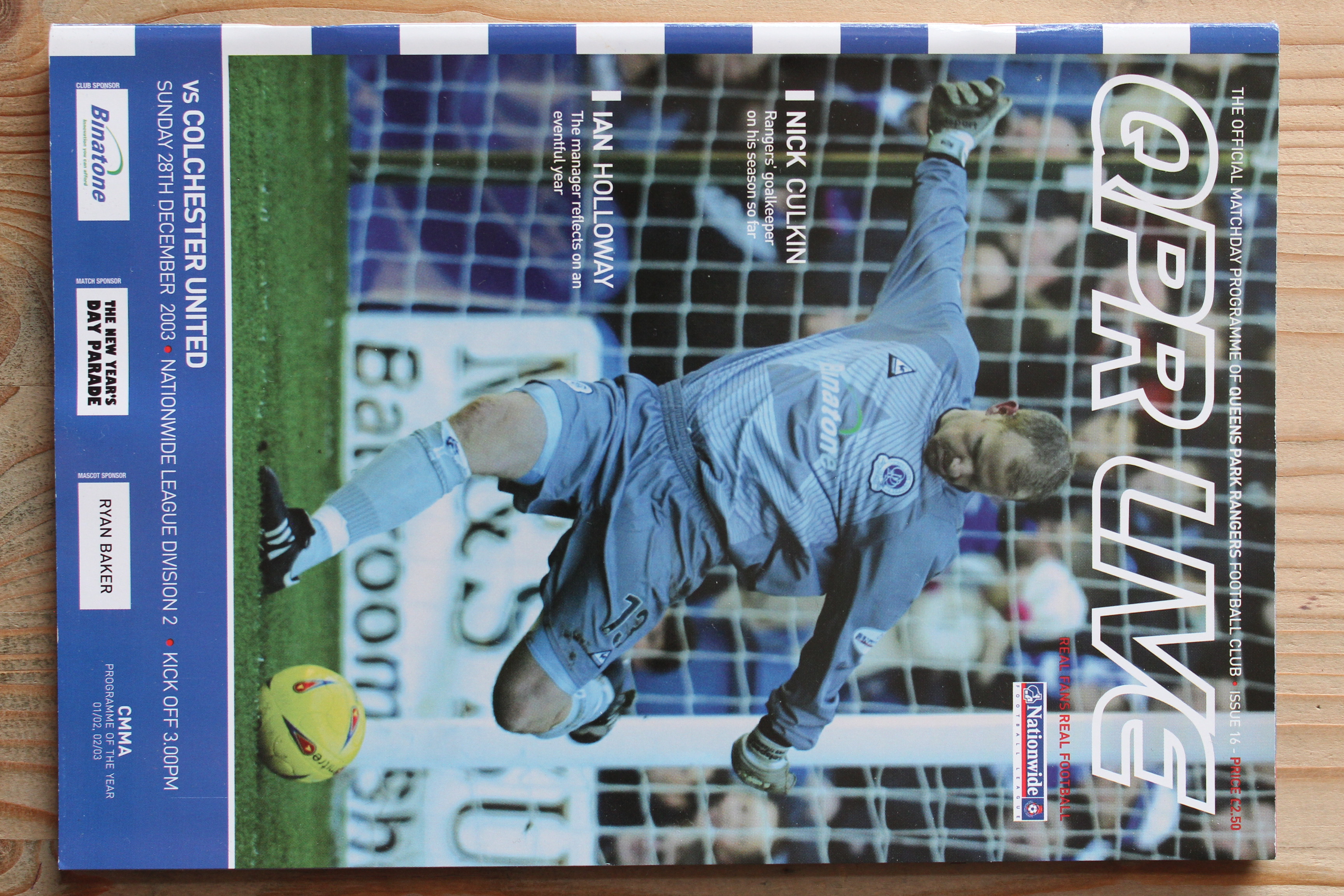 Queens Park Rangers FC v Colchester United FC