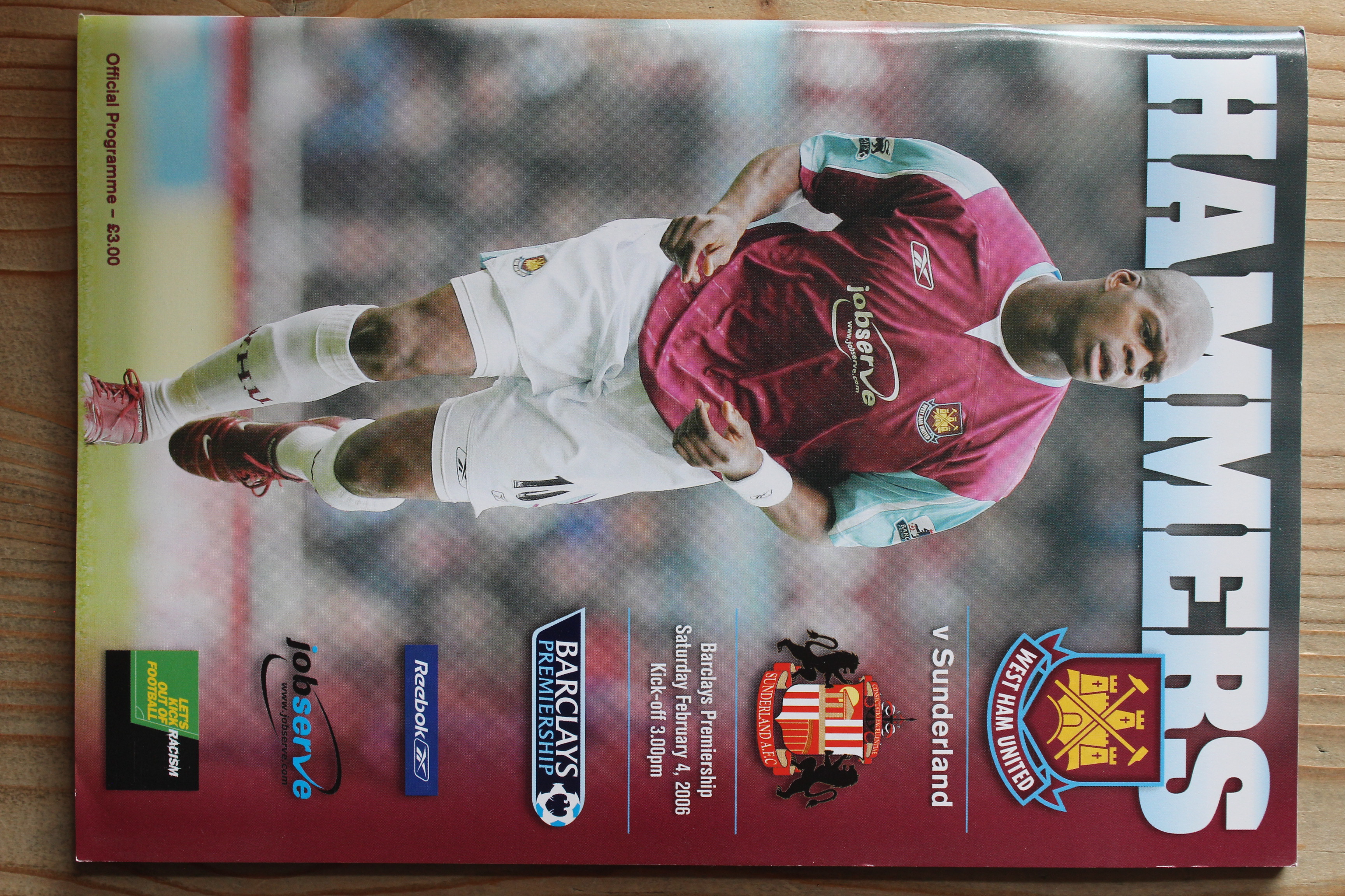 West Ham United FC v Sunderland FC