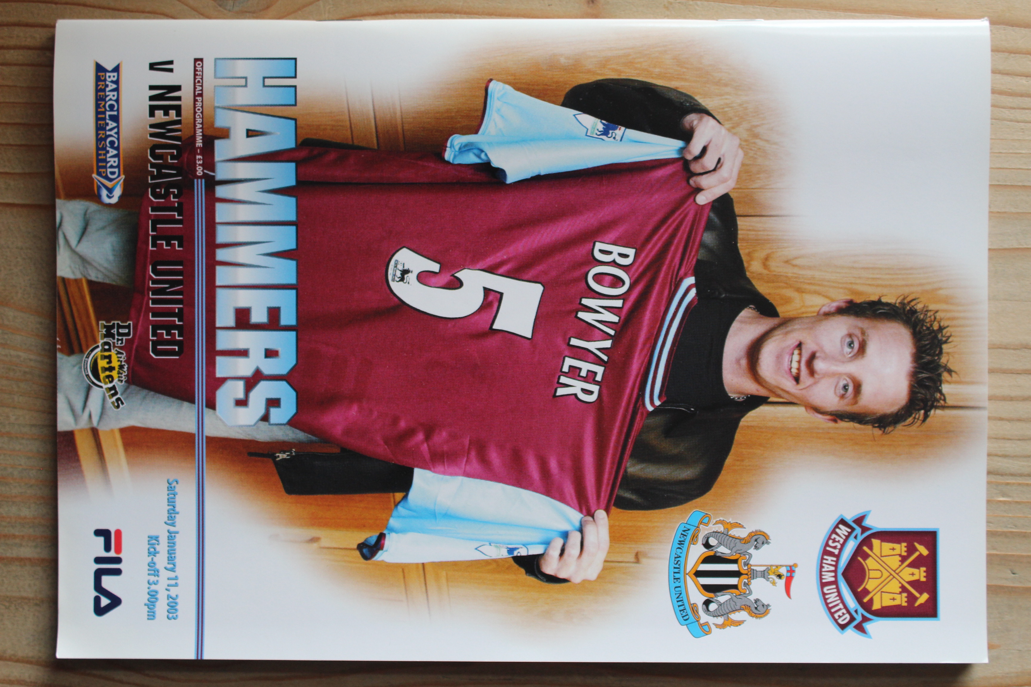 West Ham United FC v Newcastle United FC