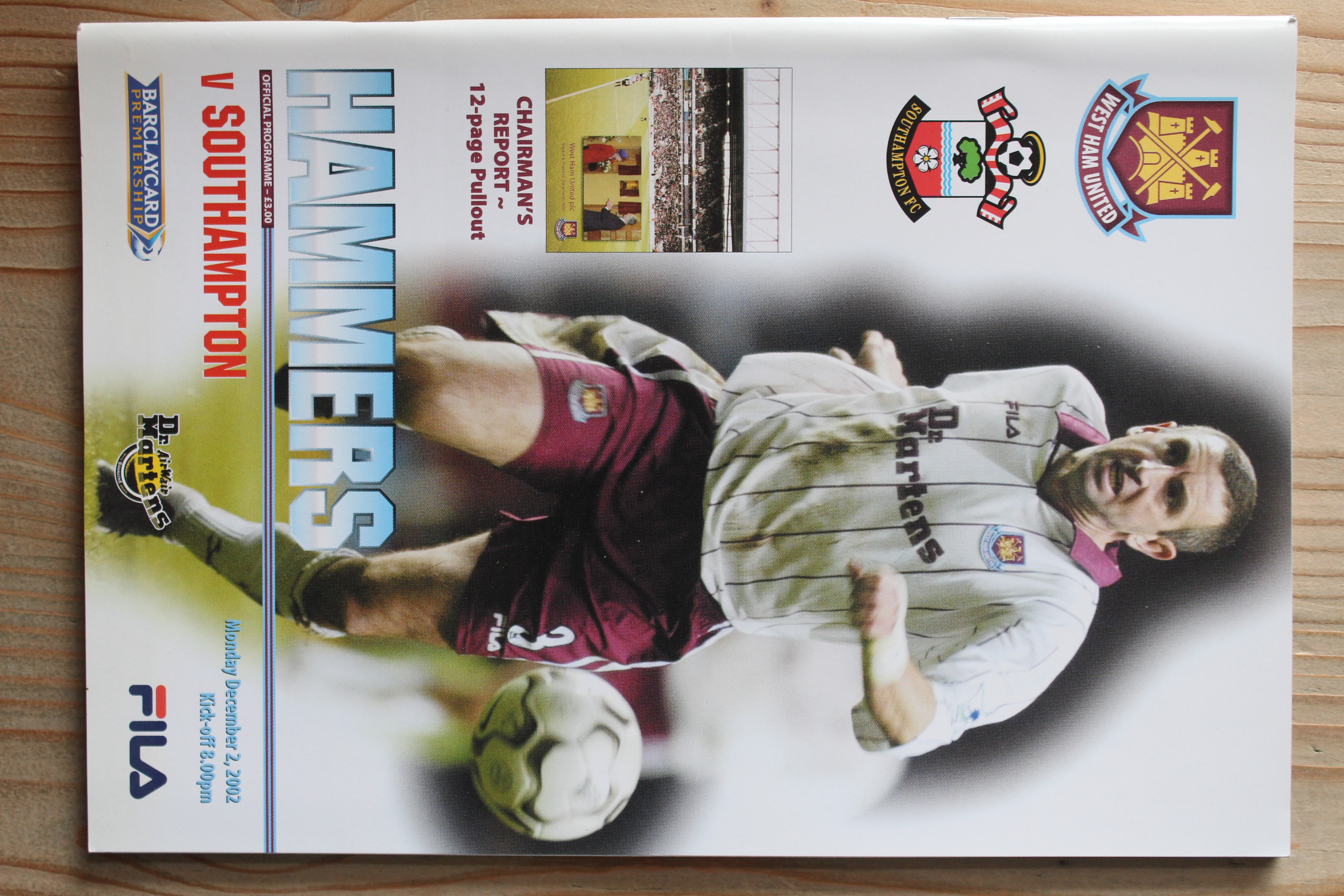 West Ham United FC v Southampton FC
