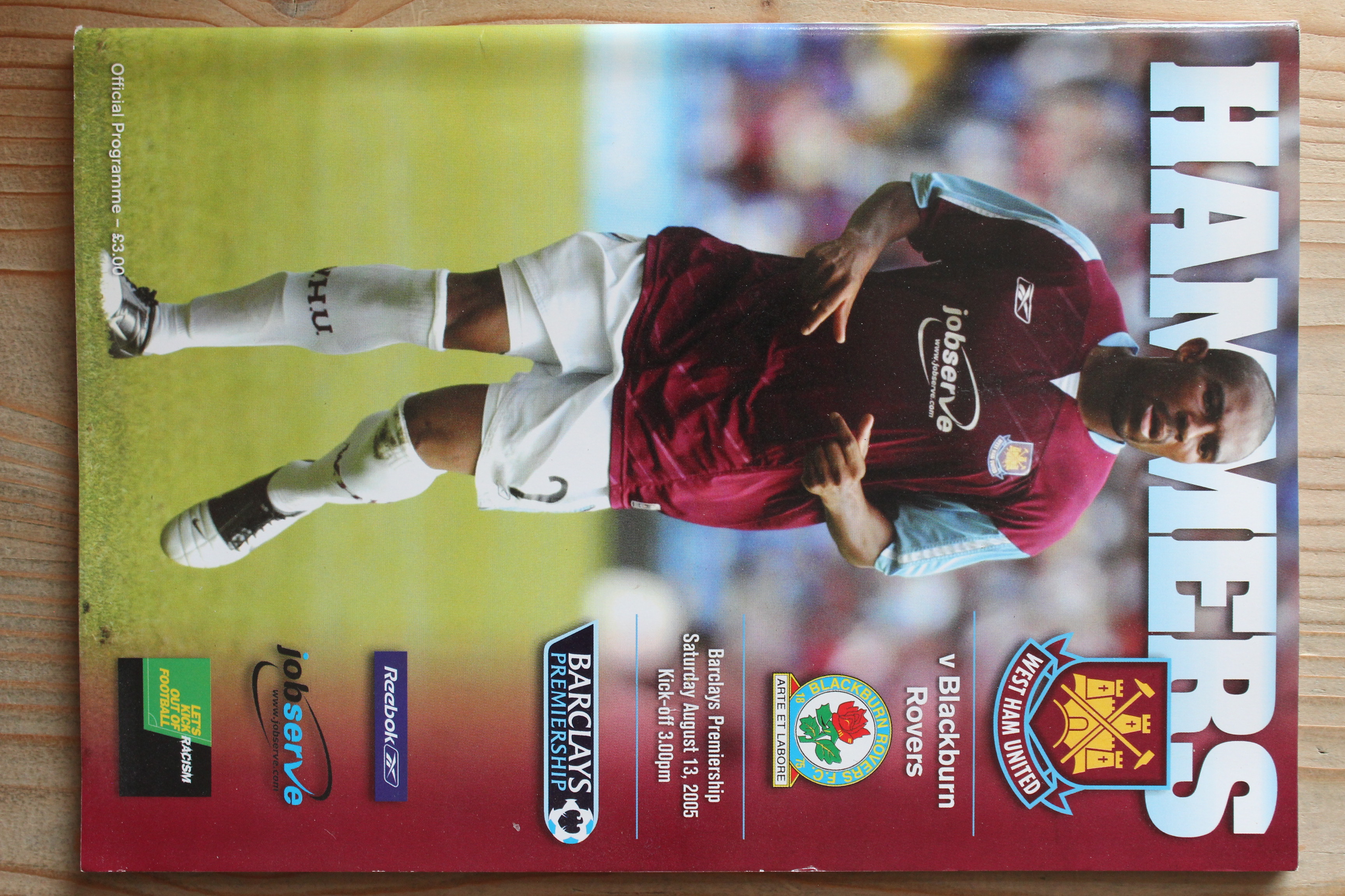 West Ham United FC v Blackburn Rovers FC