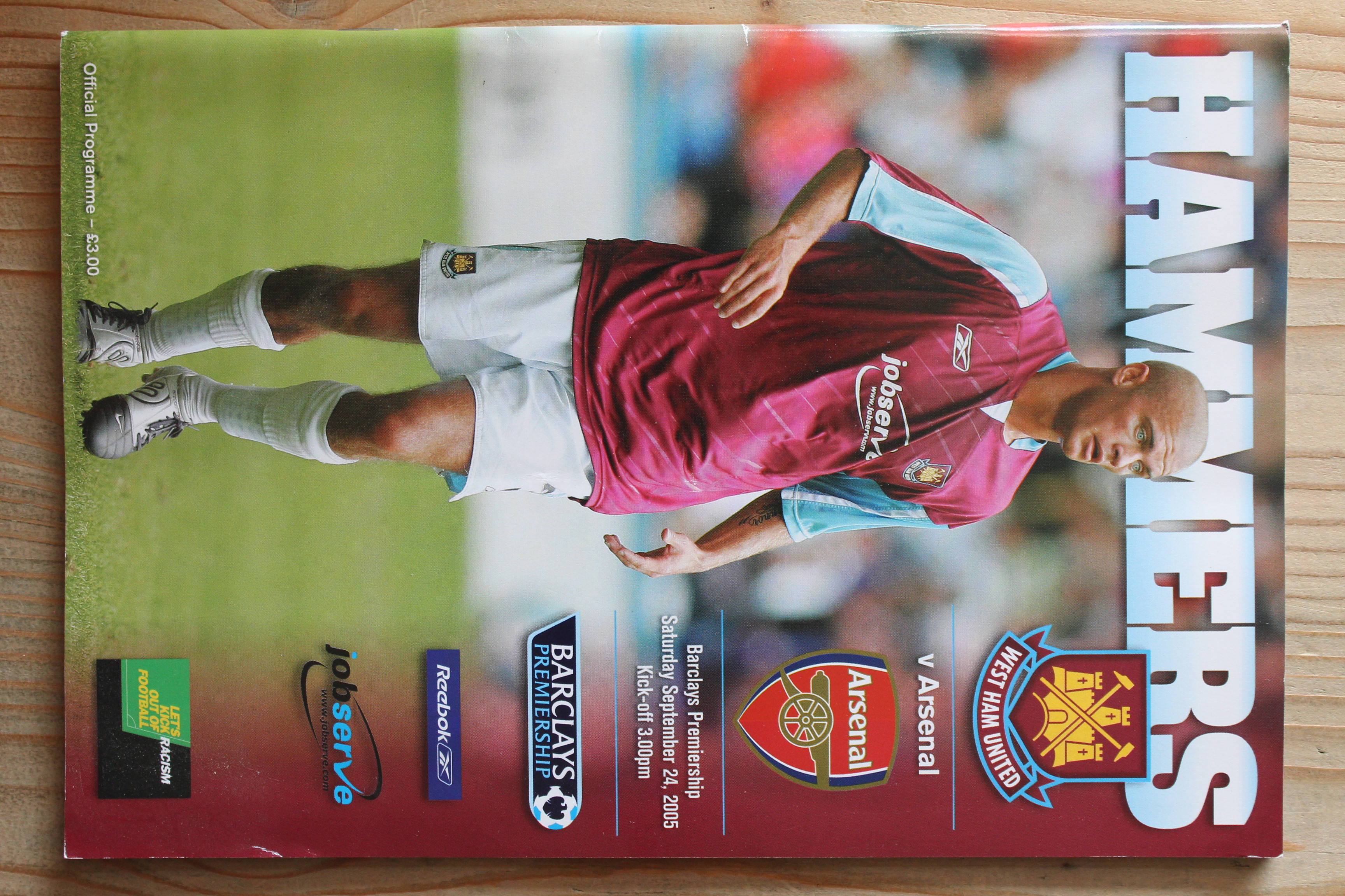 West Ham United FC v Arsenal FC
