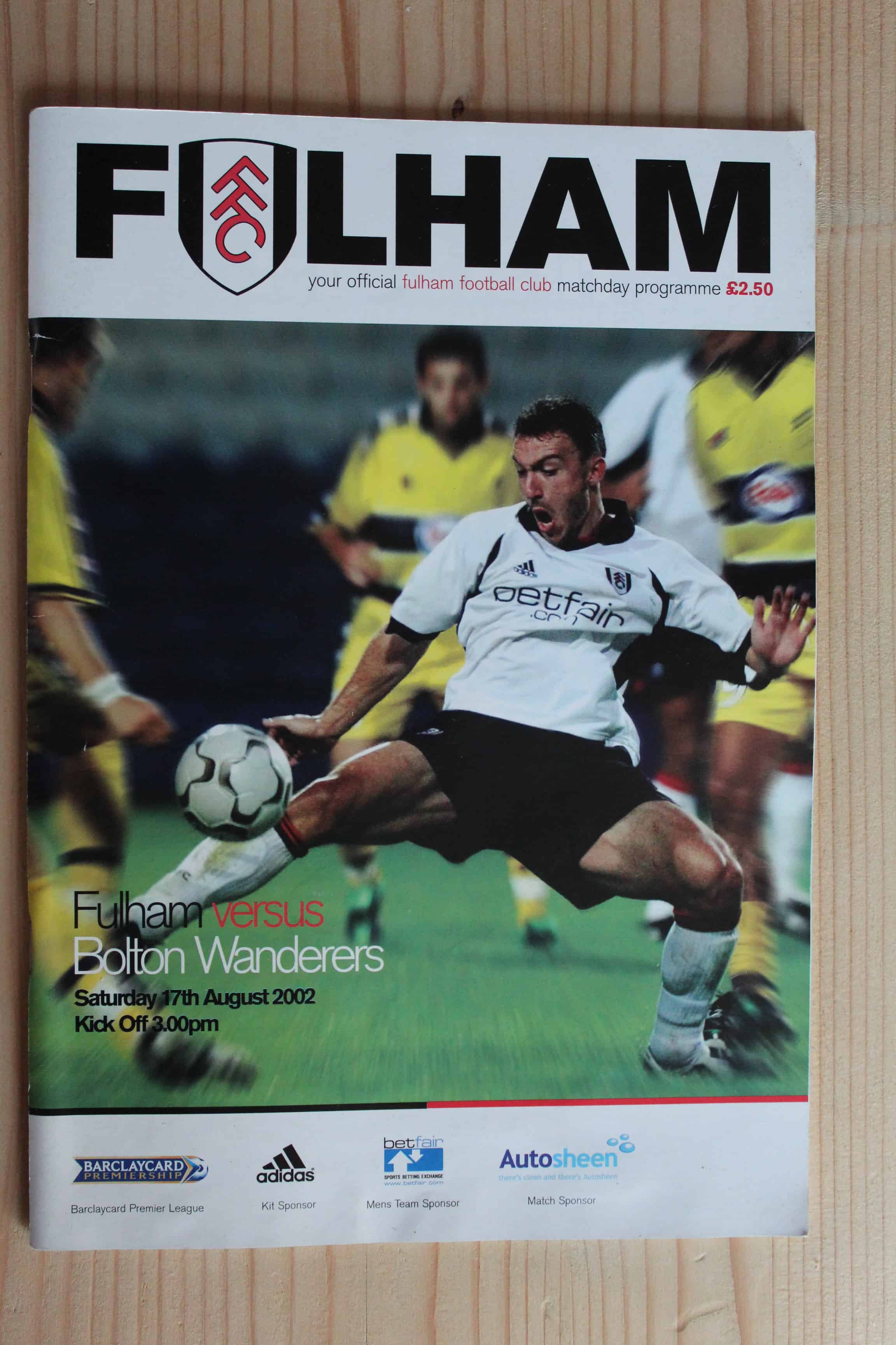 Fulham FC v Bolton Wanderers FC