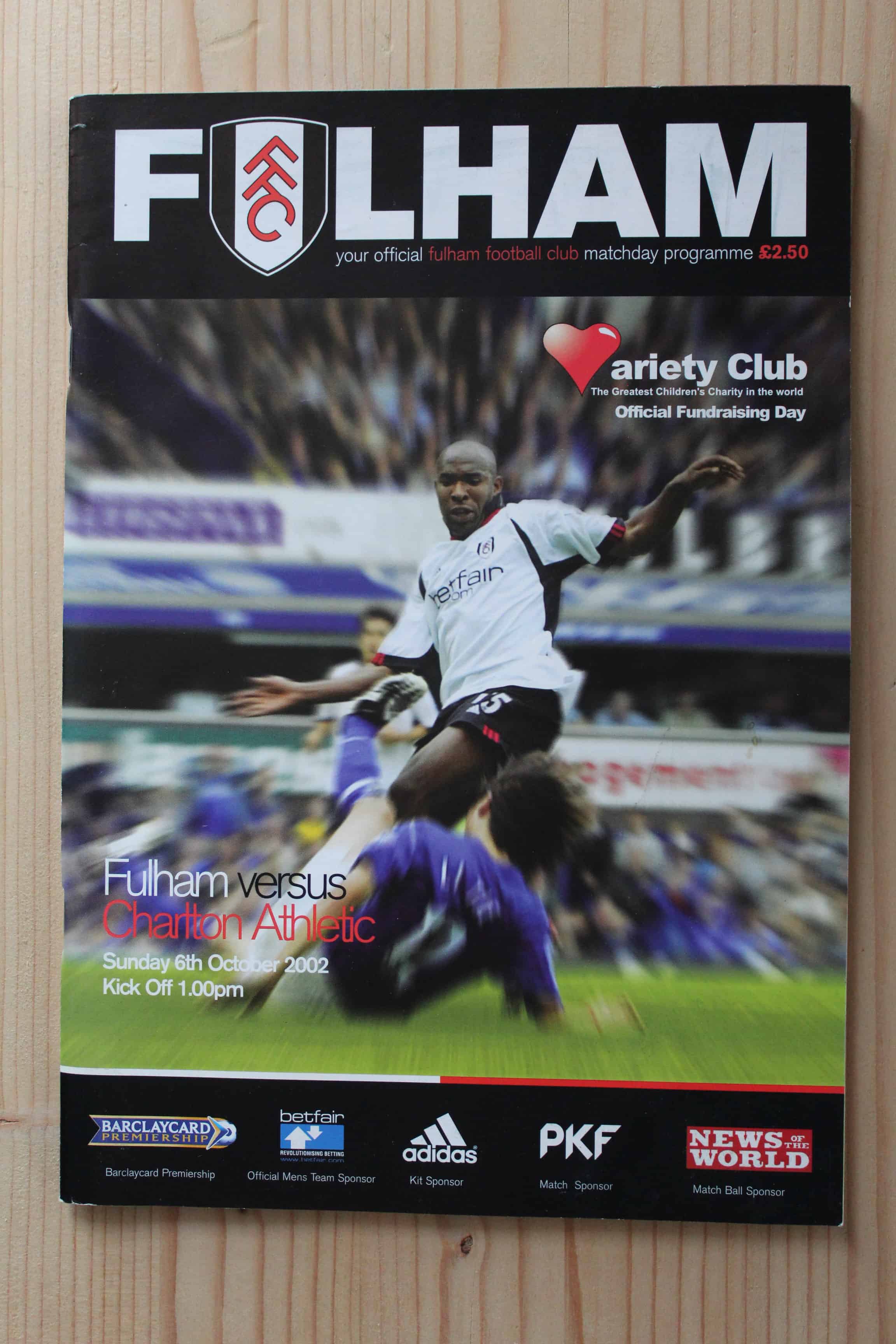 Fulham FC v Charlton Athletic FC