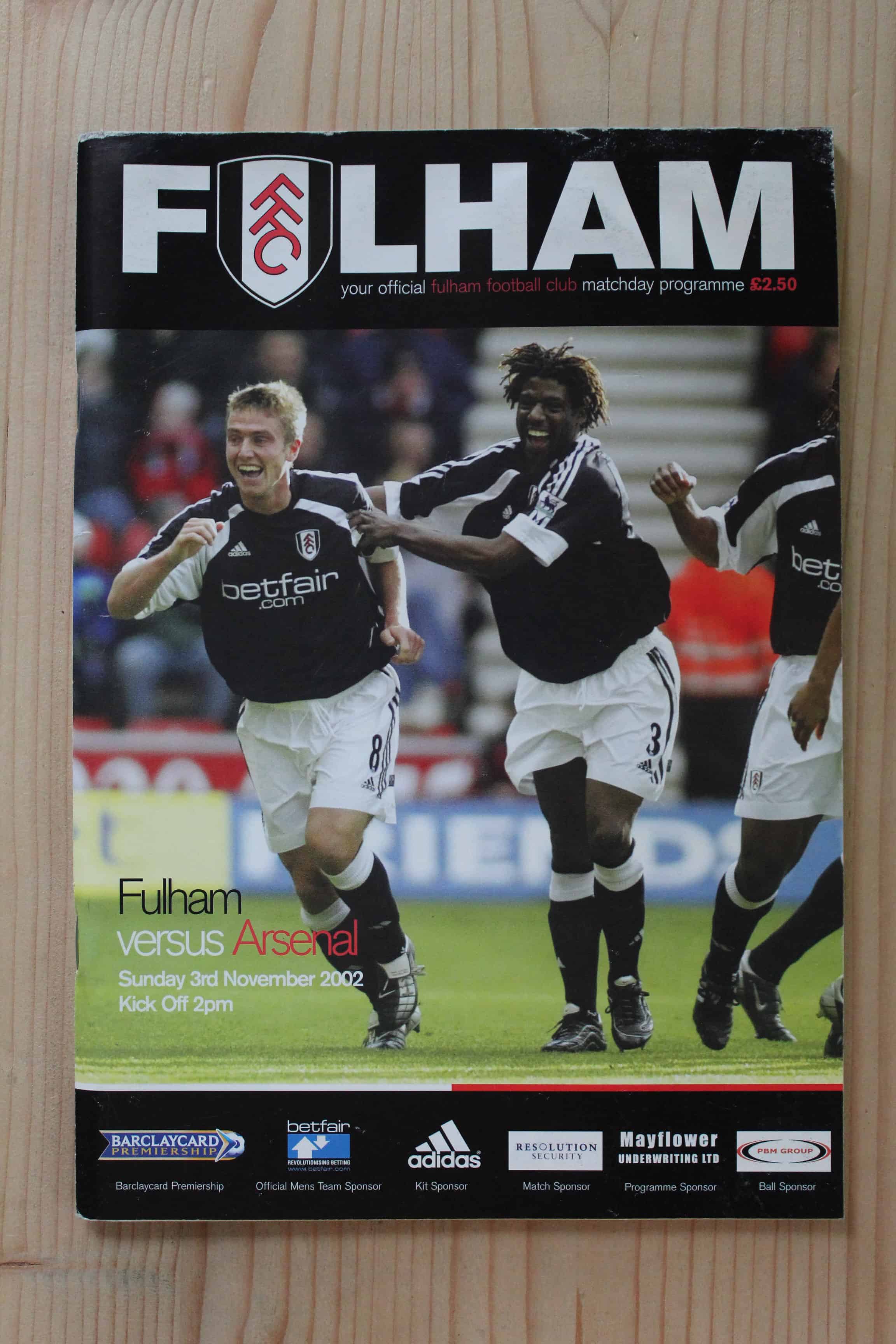 Fulham FC v Arsenal FC