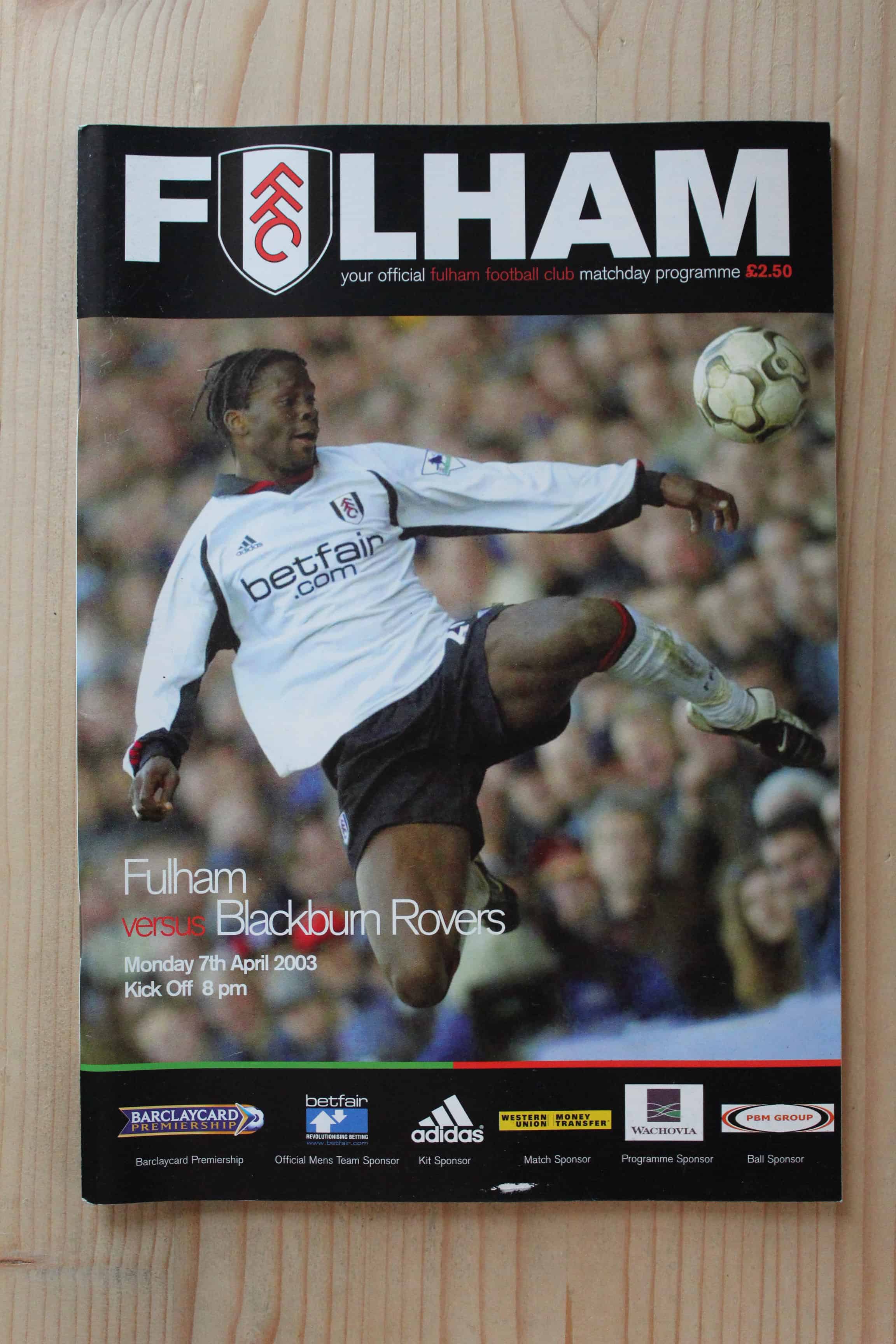 Fulham FC v Blackburn Rovers FC