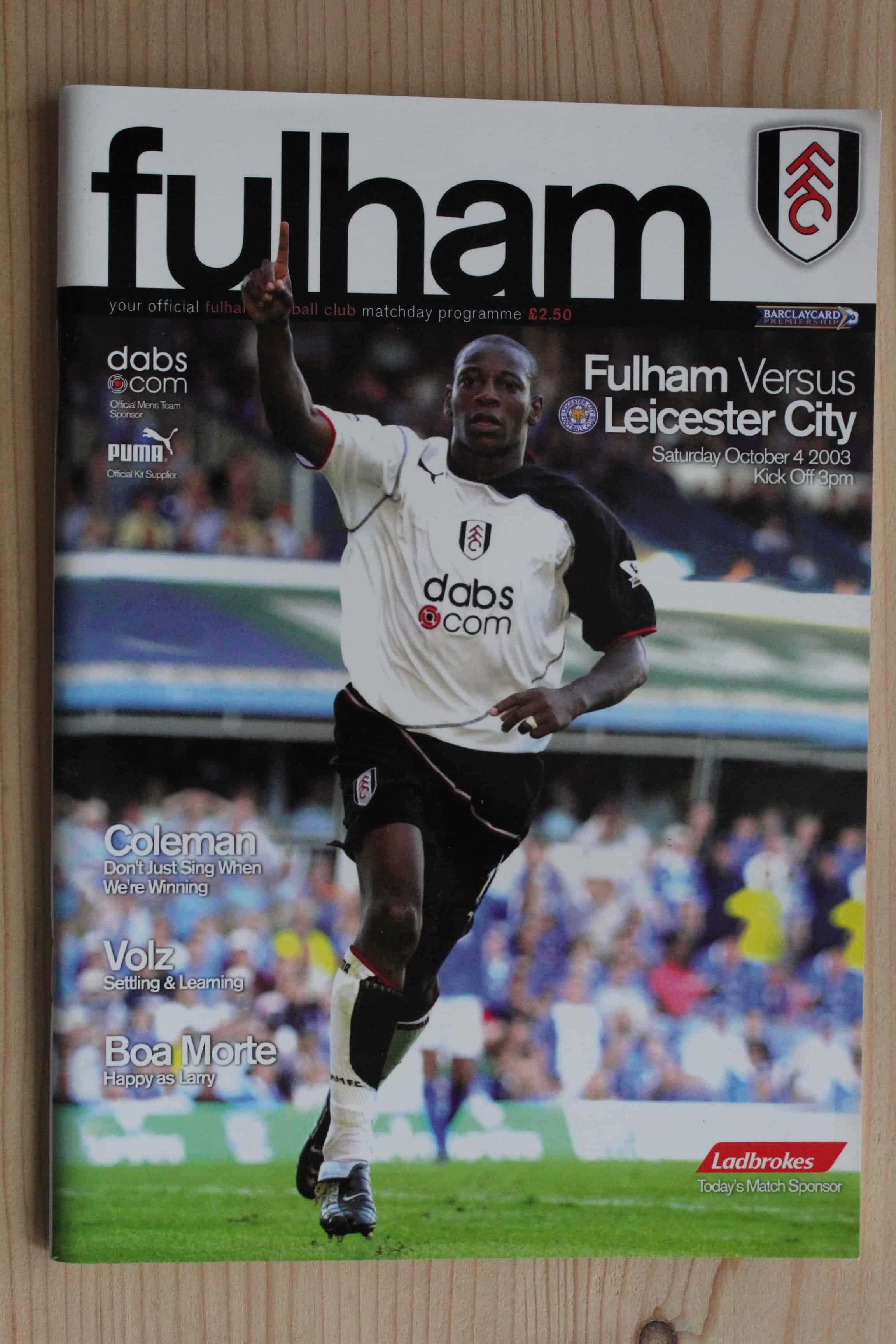 Fulham FC v Leicester City FC