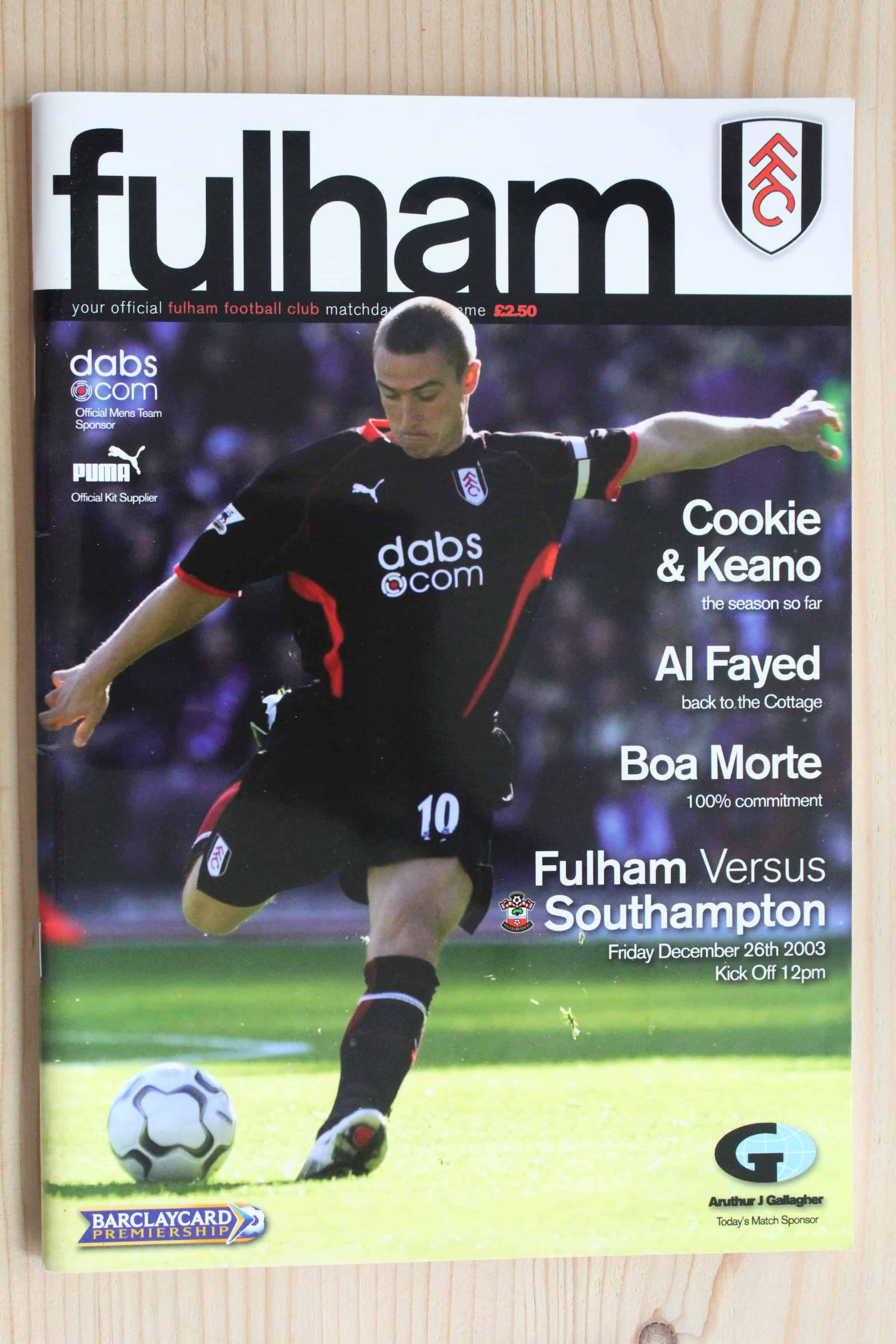 Fulham FC v Southampton FC