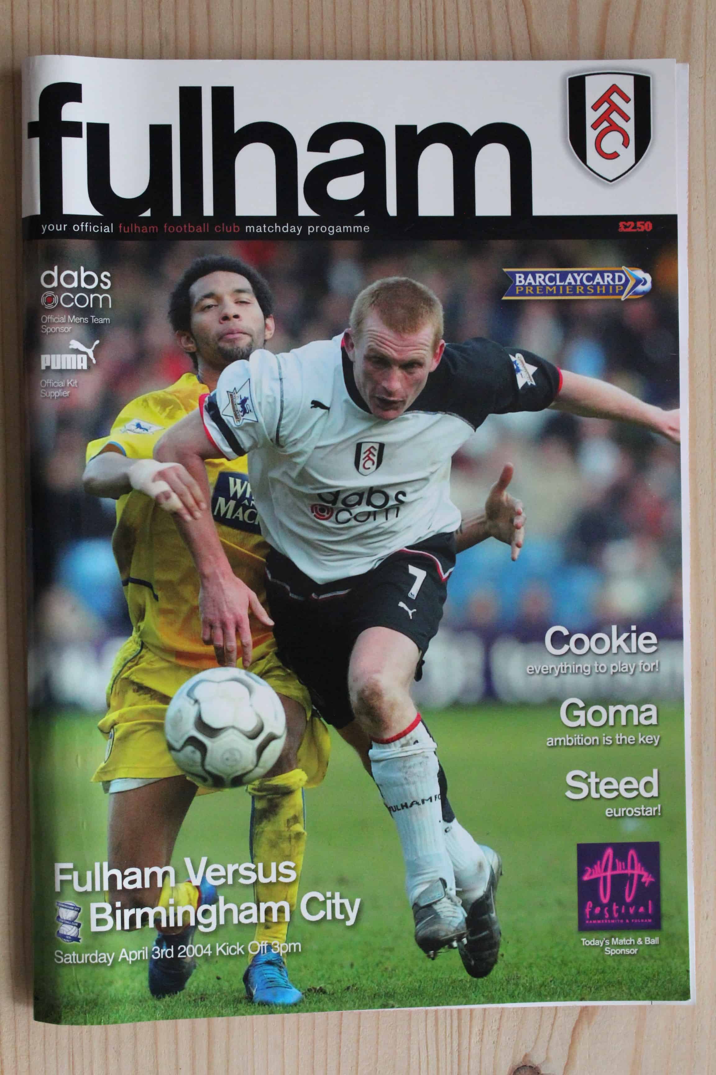 Fulham FC v Birmingham City FC