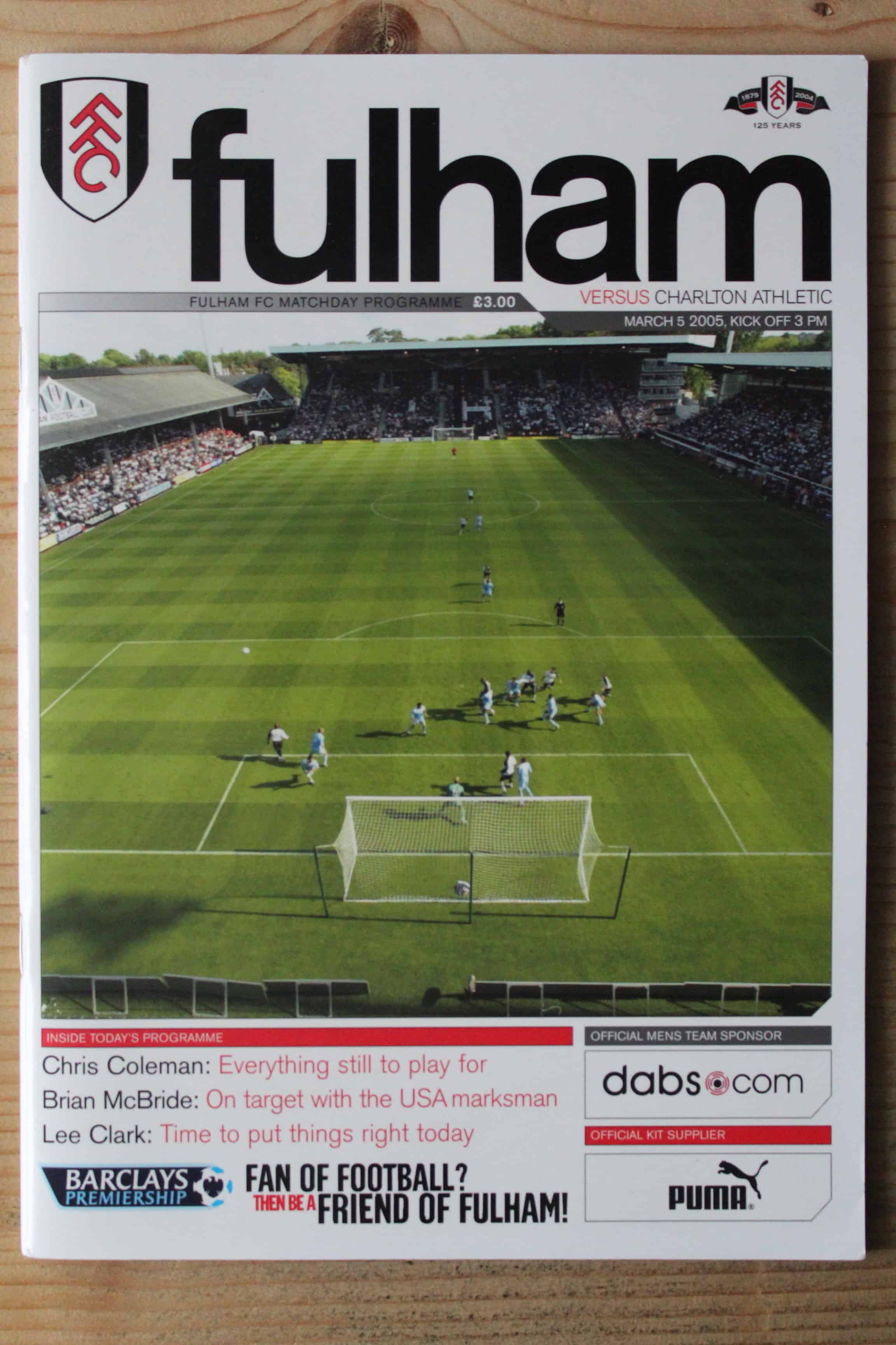 Fulham FC v Charlton Athletic FC