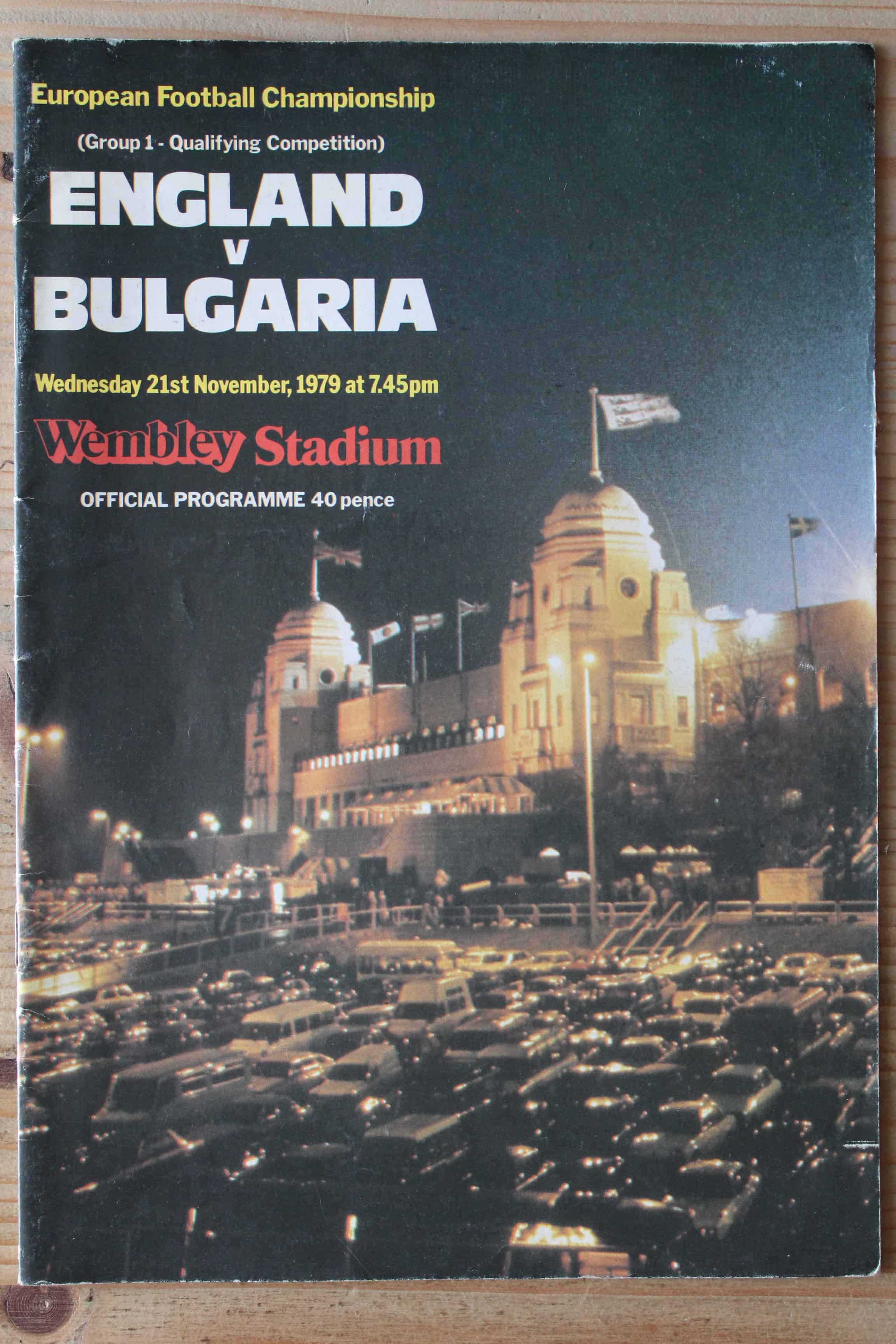 England v Bulgaria